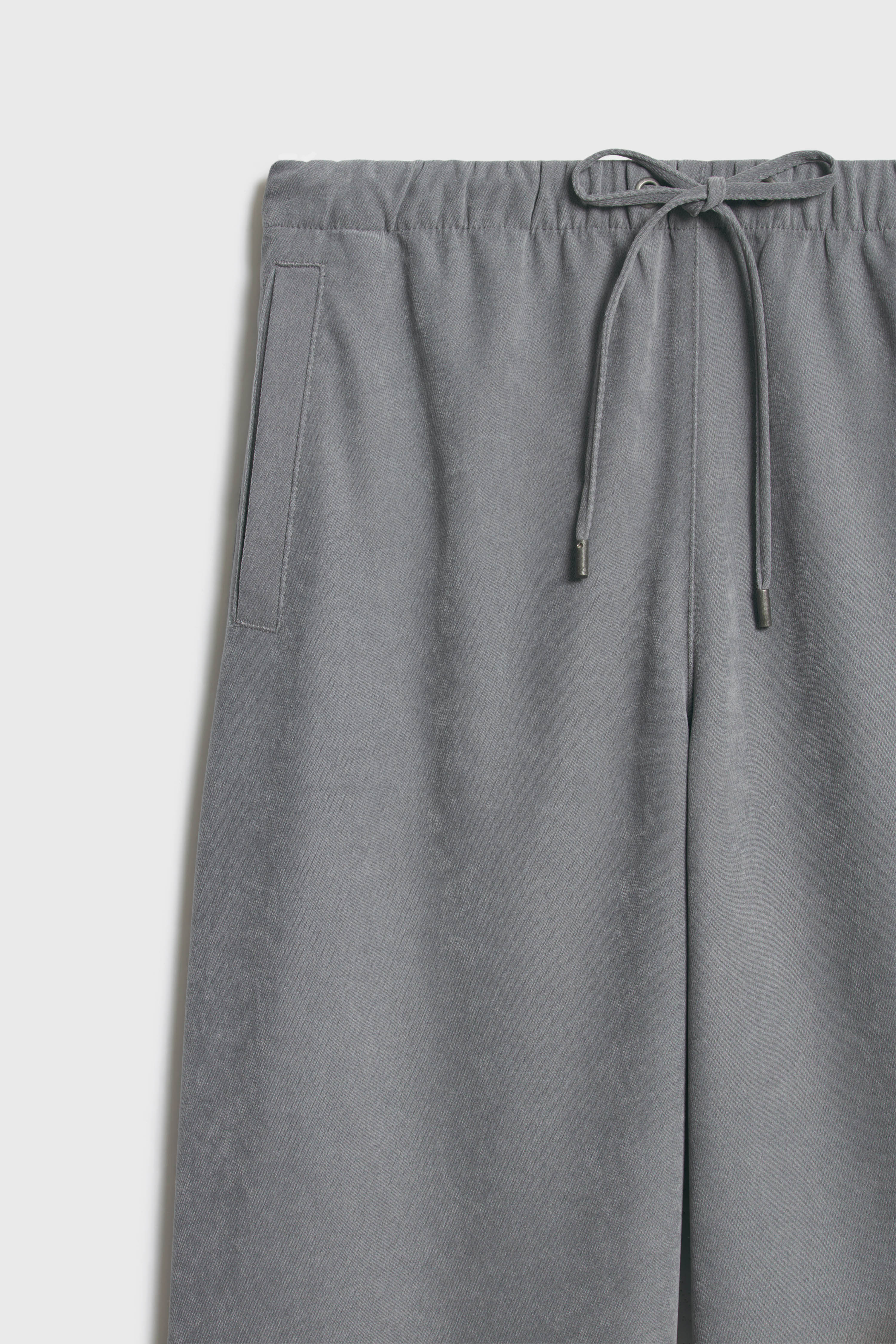 VELOUR WIDE-LEG TROUSERS - Image 8