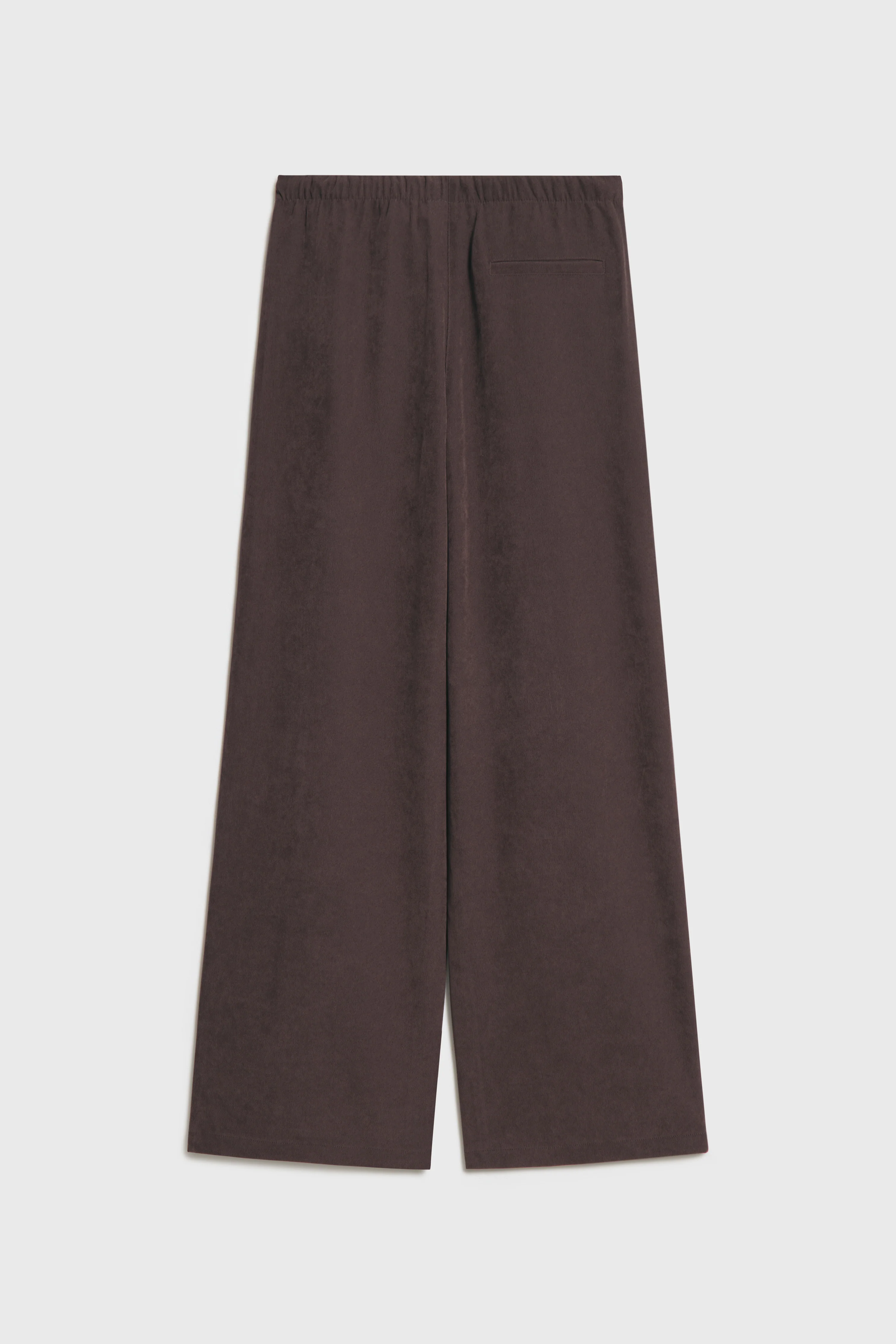 VELOUR WIDE-LEG TROUSERS - Image 7