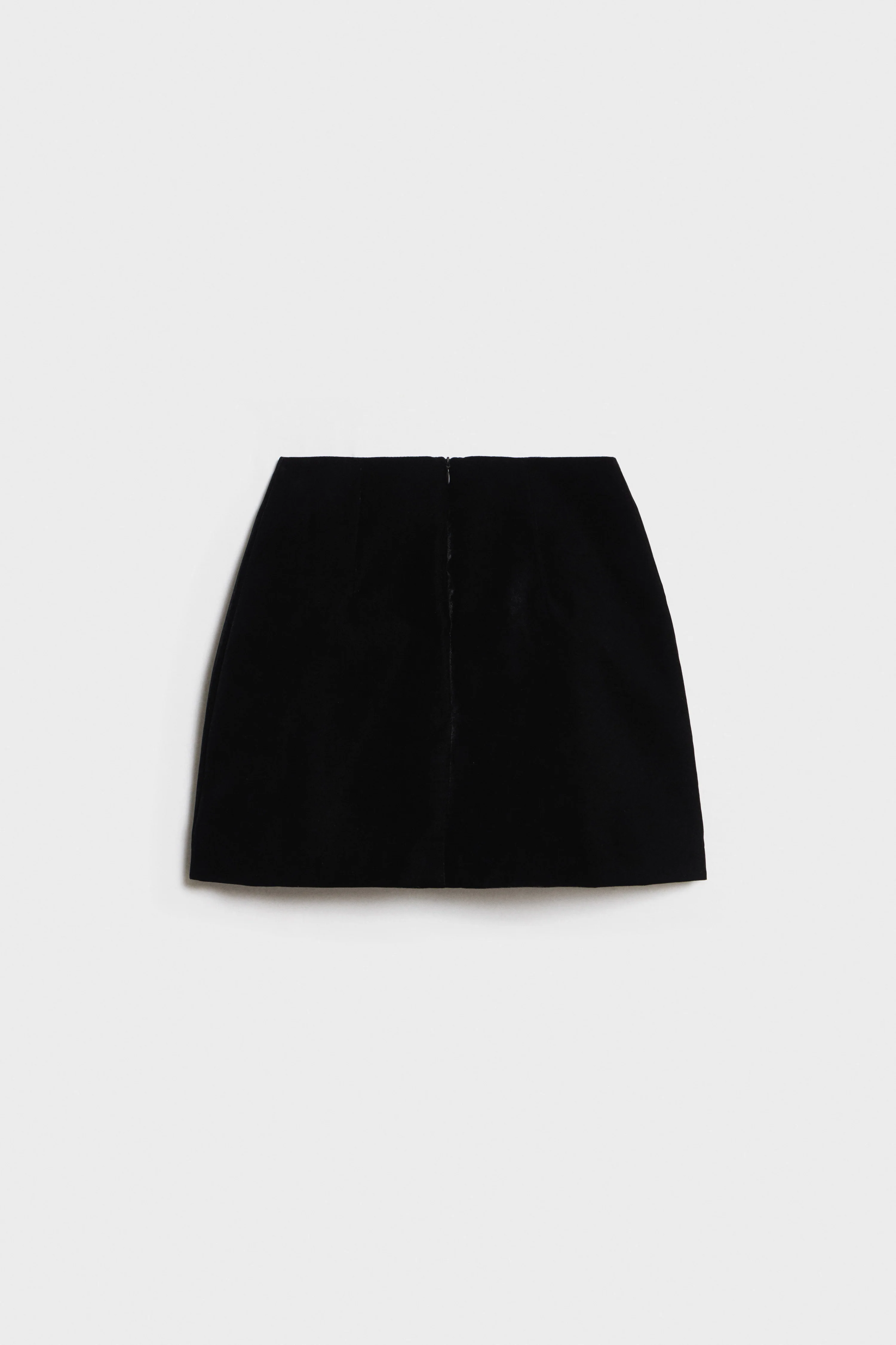VELVET MINI SKIRT - Image 5