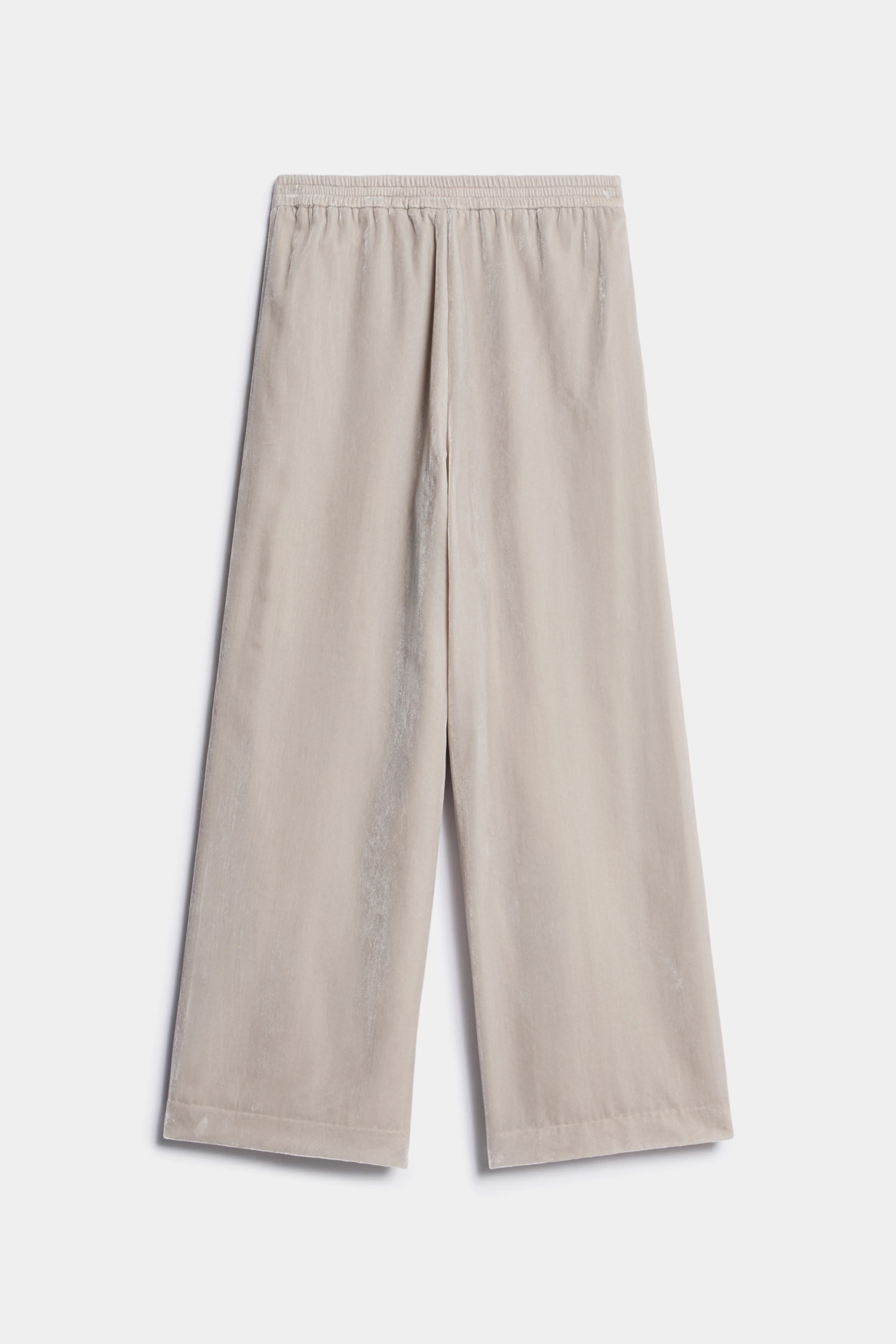 VELVET STRAIGHT TROUSERS - Image 5
