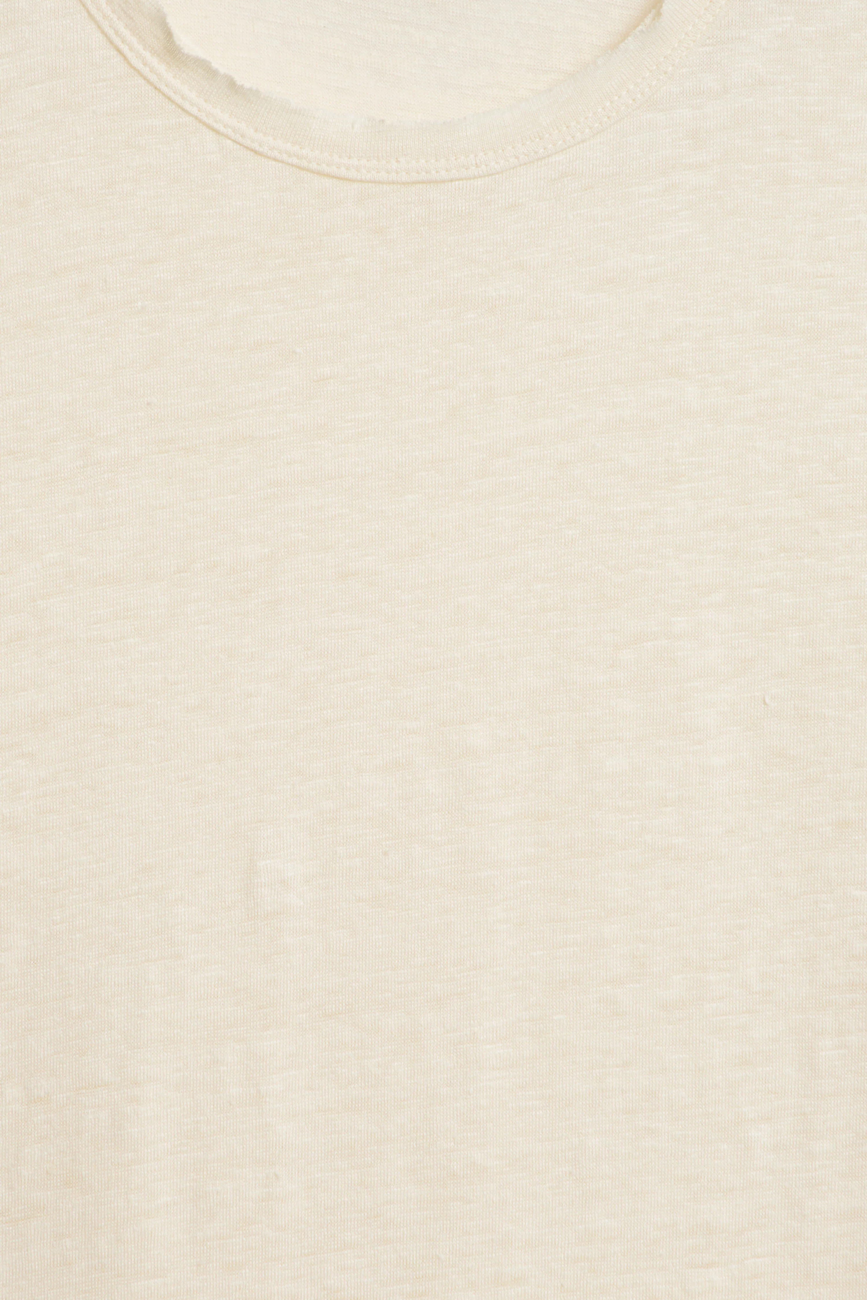 VINTAGE-LOOK LONG-SLEEVED LINEN T-SHIRT - Image 7
