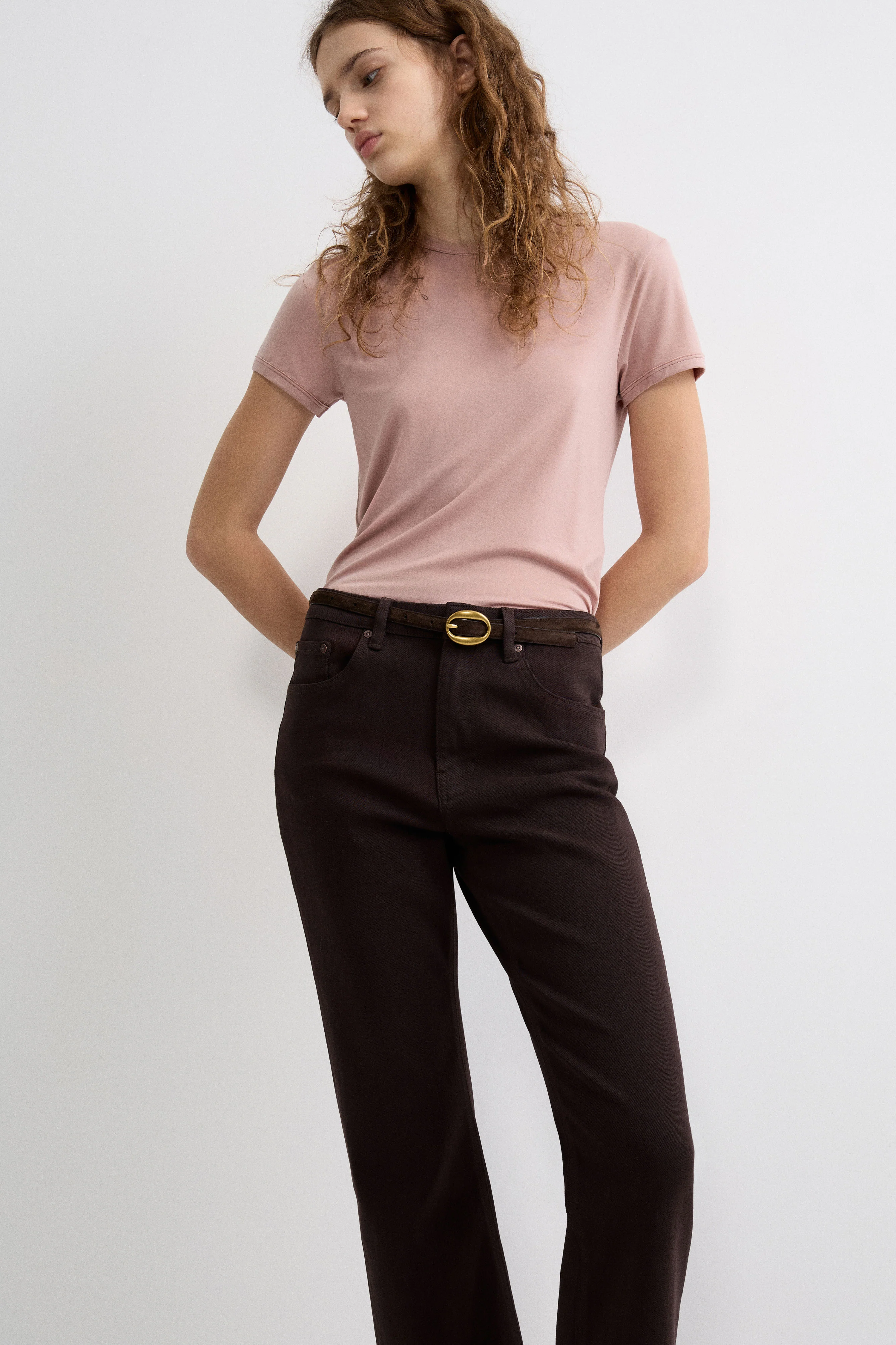 VINTAGE-LOOK LYOCELL T-SHIRT - Image 2