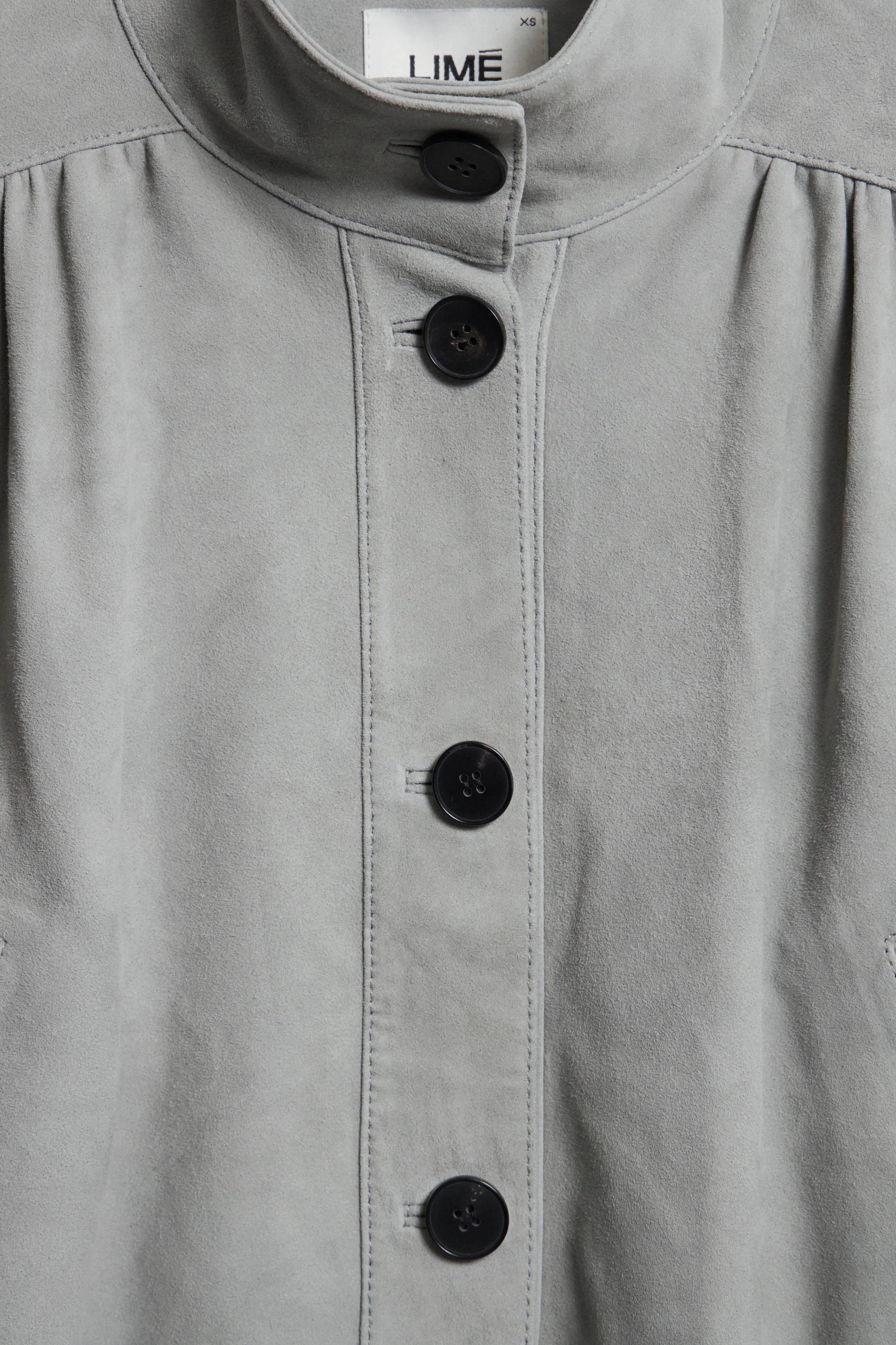 VINTAGE-LOOK SHEEP SUEDE BLAZER - Image 7
