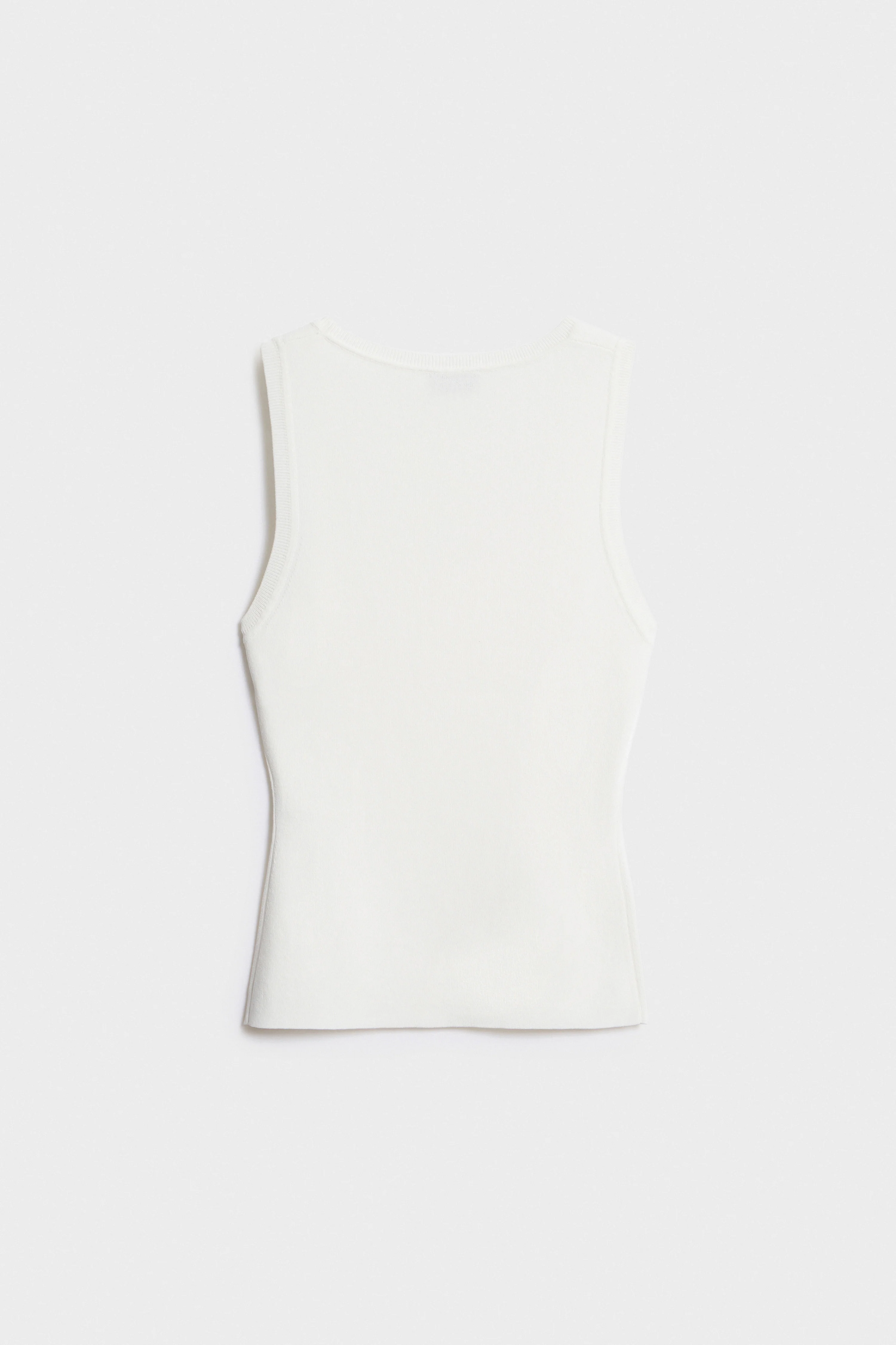 VISCOSE-BLEND KNIT TOP - Image 6