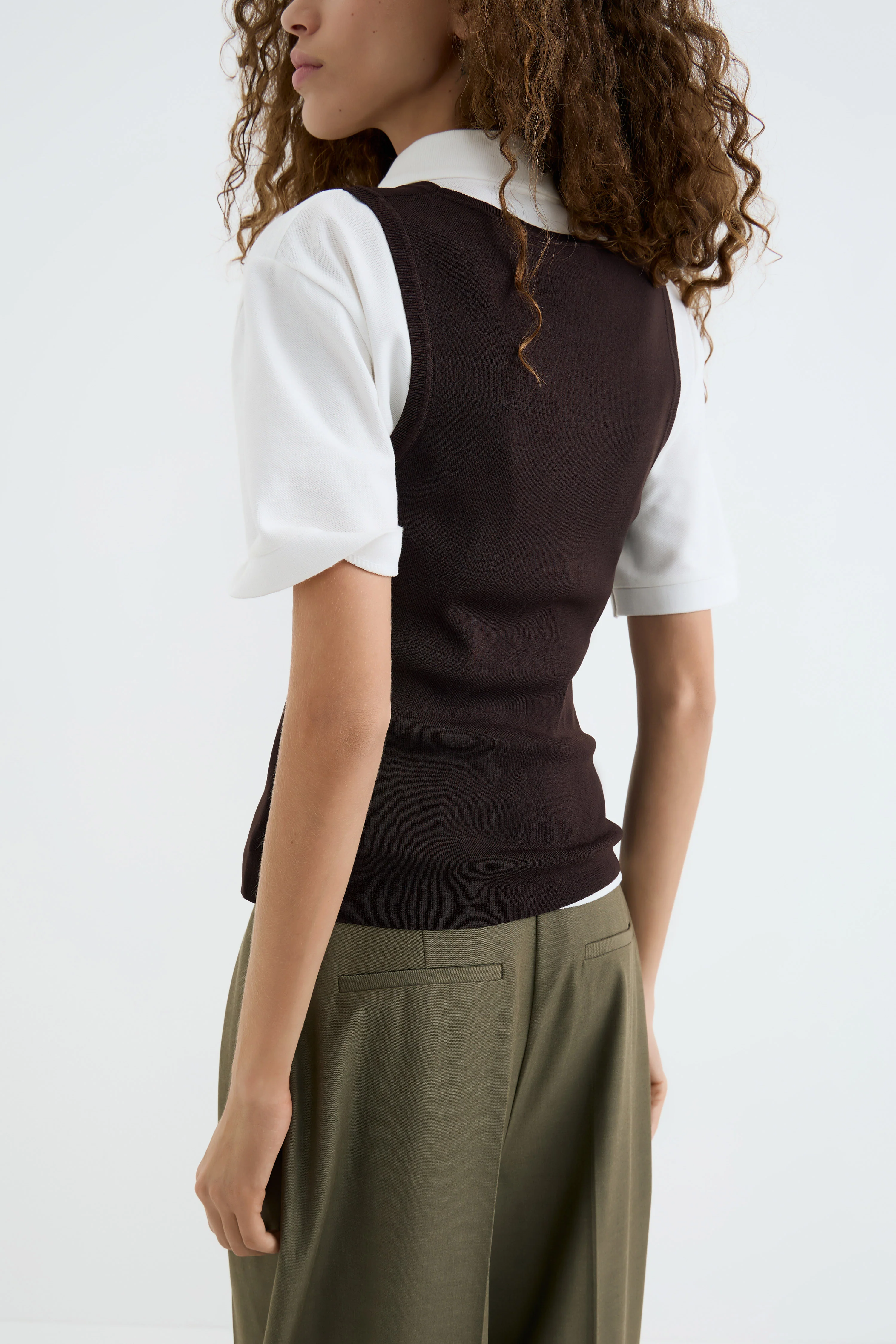 VISCOSE-BLEND KNIT TOP - Image 4