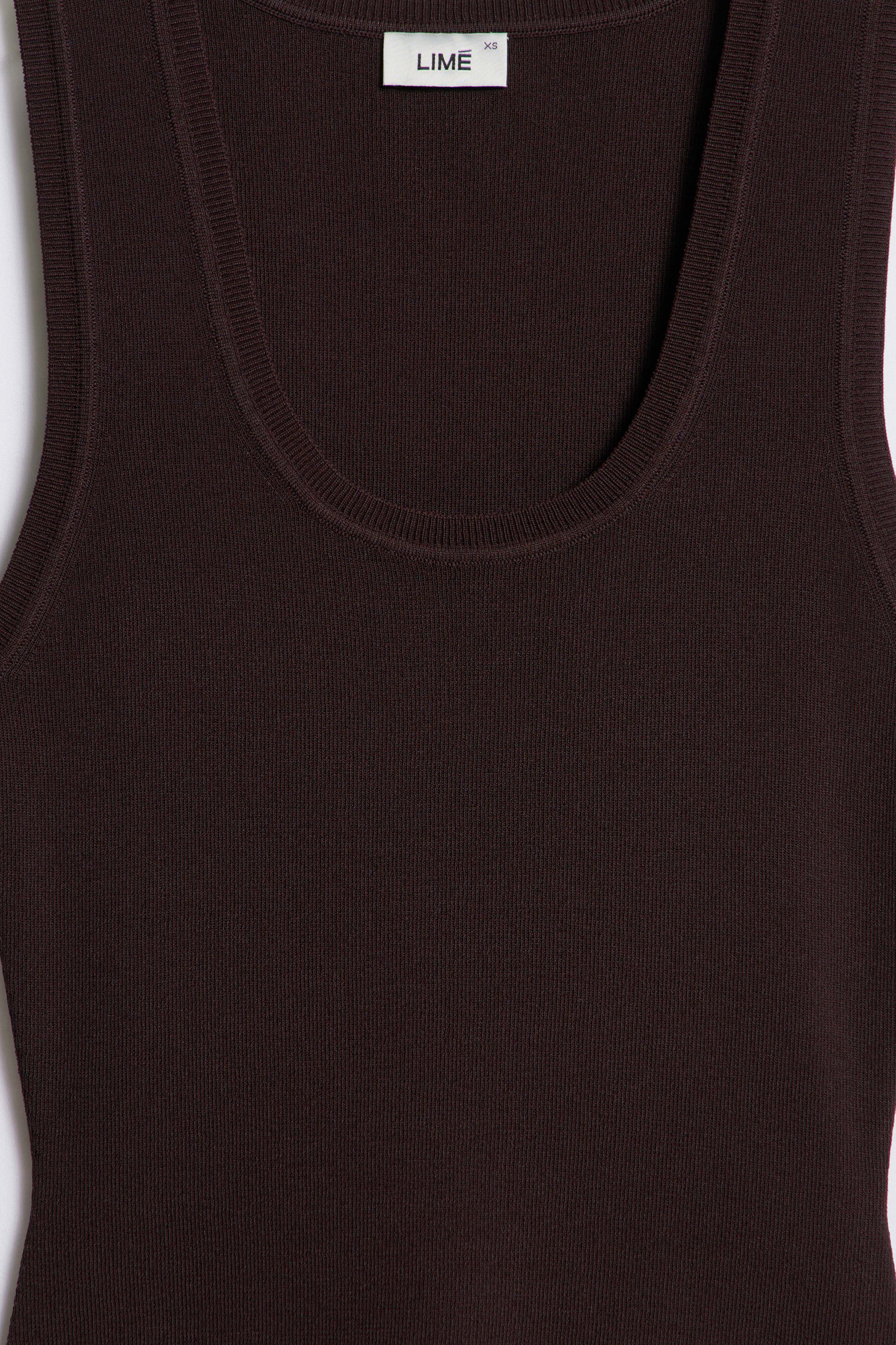 VISCOSE-BLEND KNIT TOP - Image 7