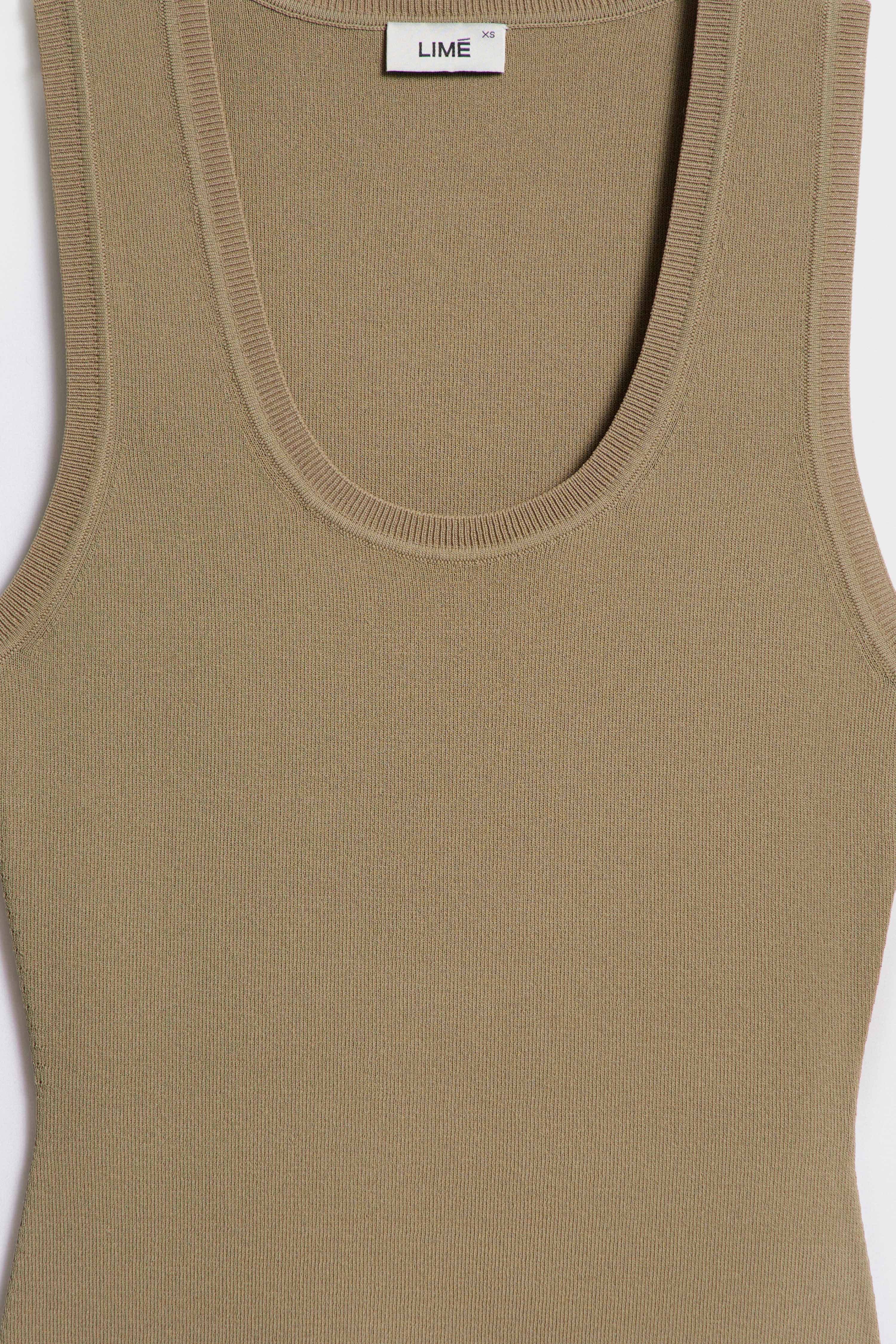 VISCOSE-BLEND KNIT TOP - Image 7