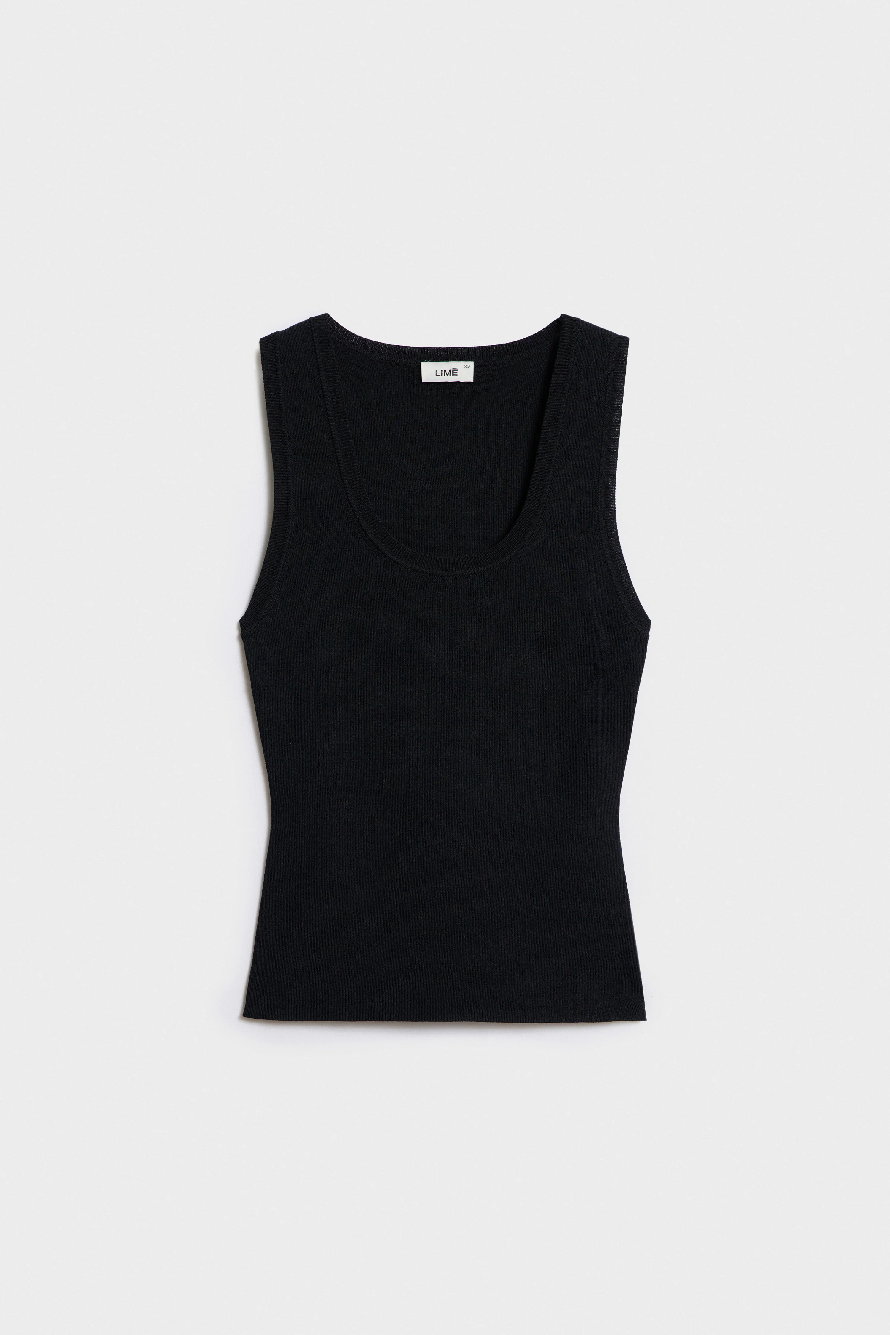 VISCOSE-BLEND KNIT TOP - Image 4