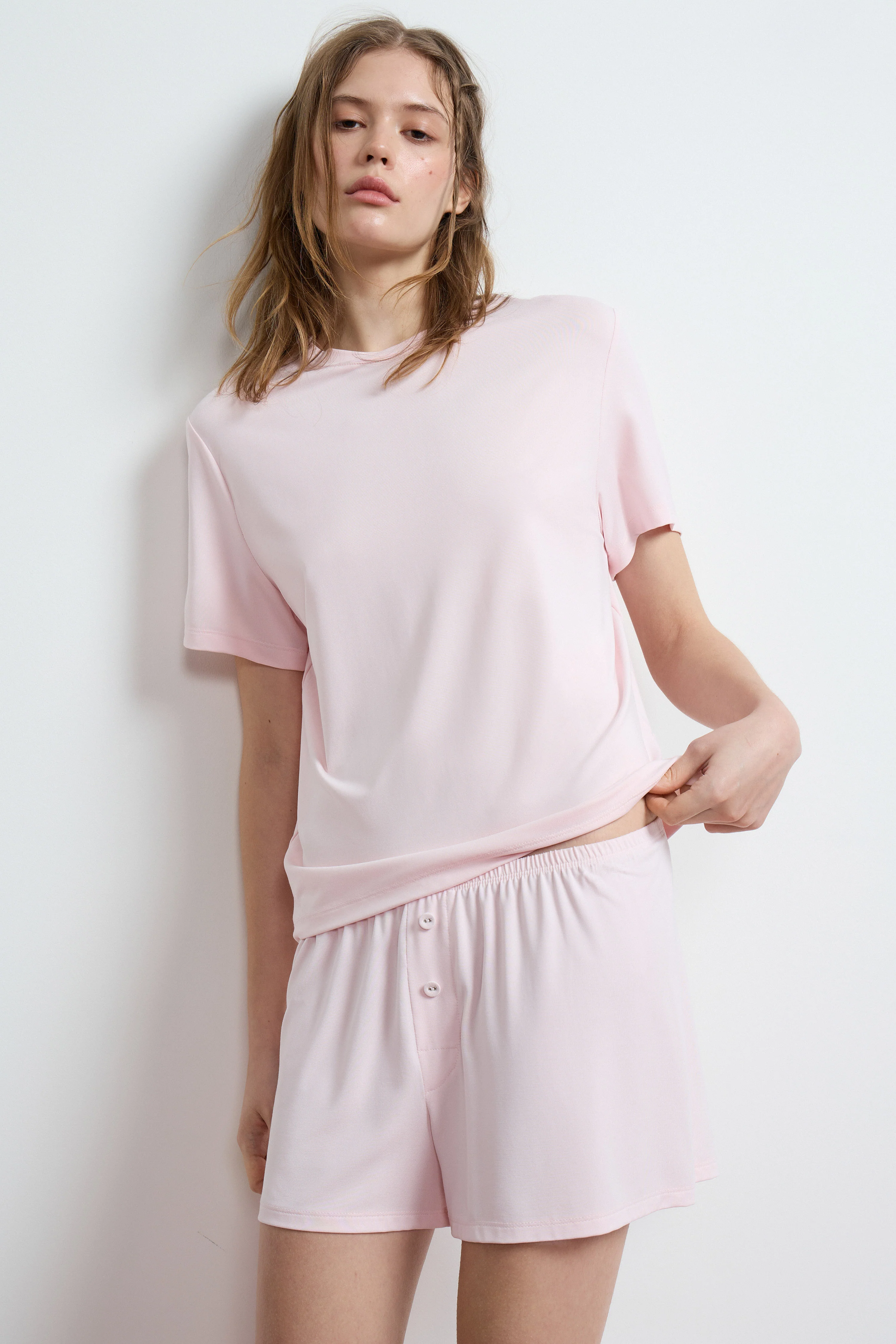 VISCOSE JERSEY BOXER SHORTS