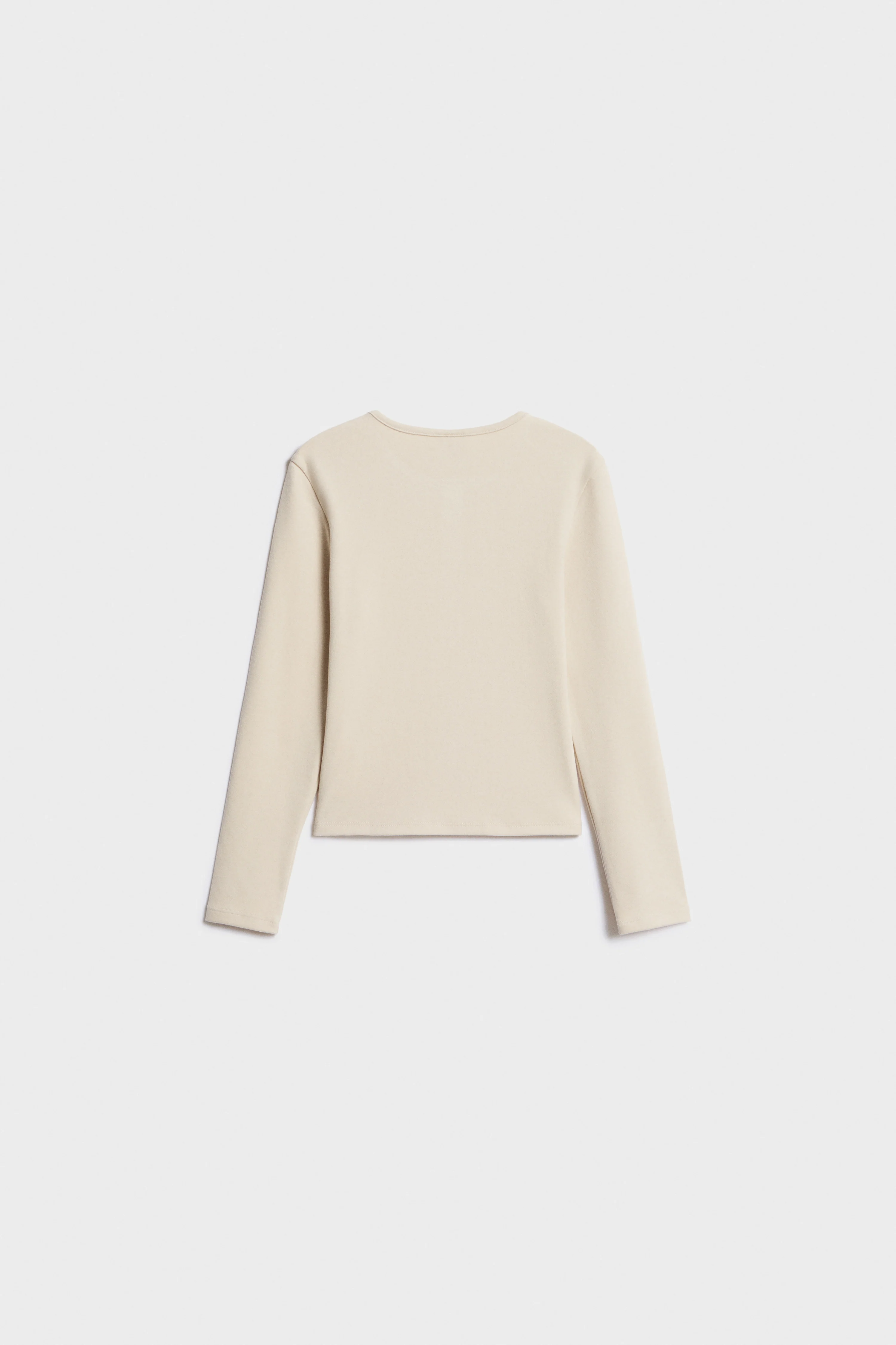 VISCOSE JERSEY LONG-SLEEVED T-SHIRT - Image 5