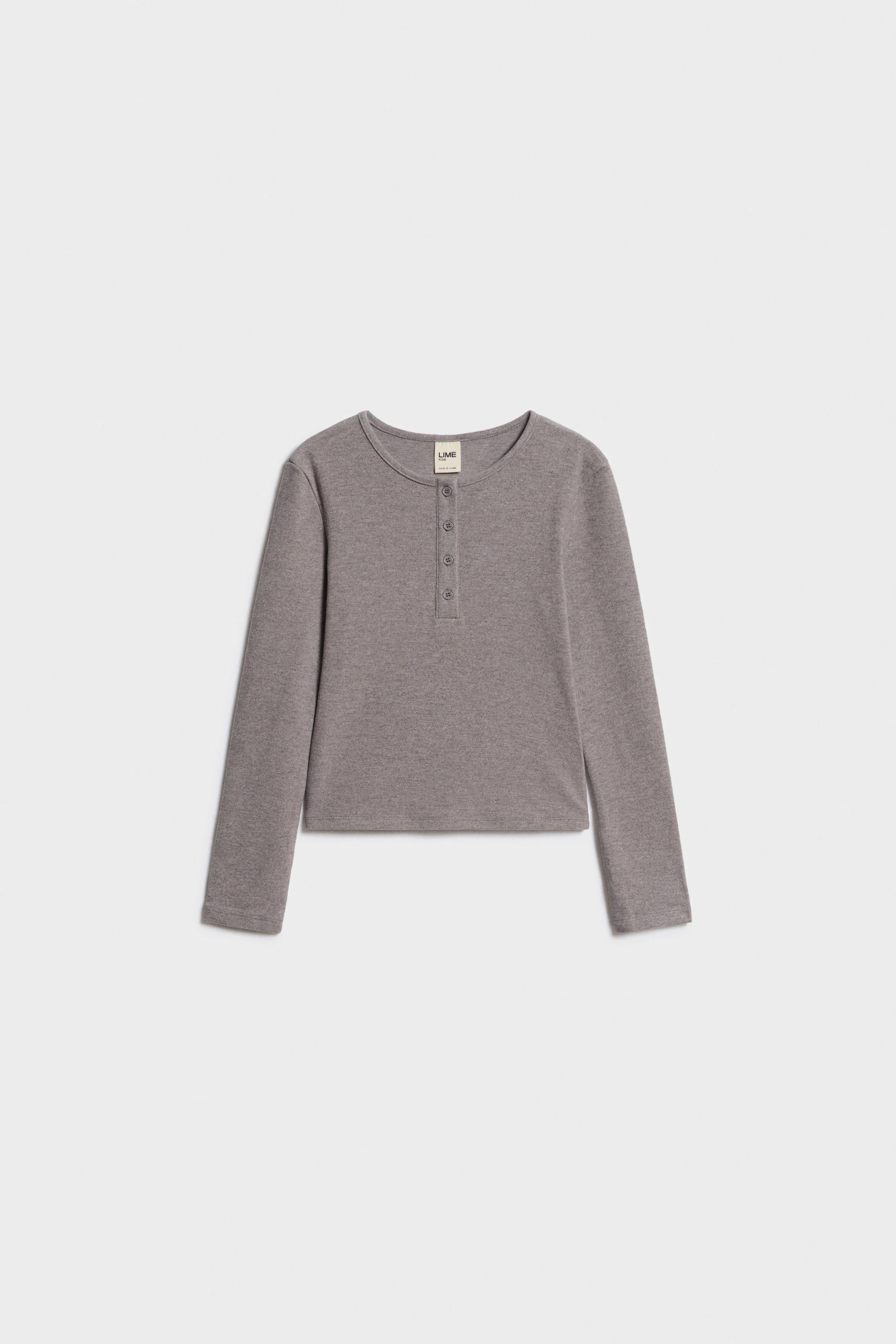 VISCOSE JERSEY LONG-SLEEVED T-SHIRT - Image 4