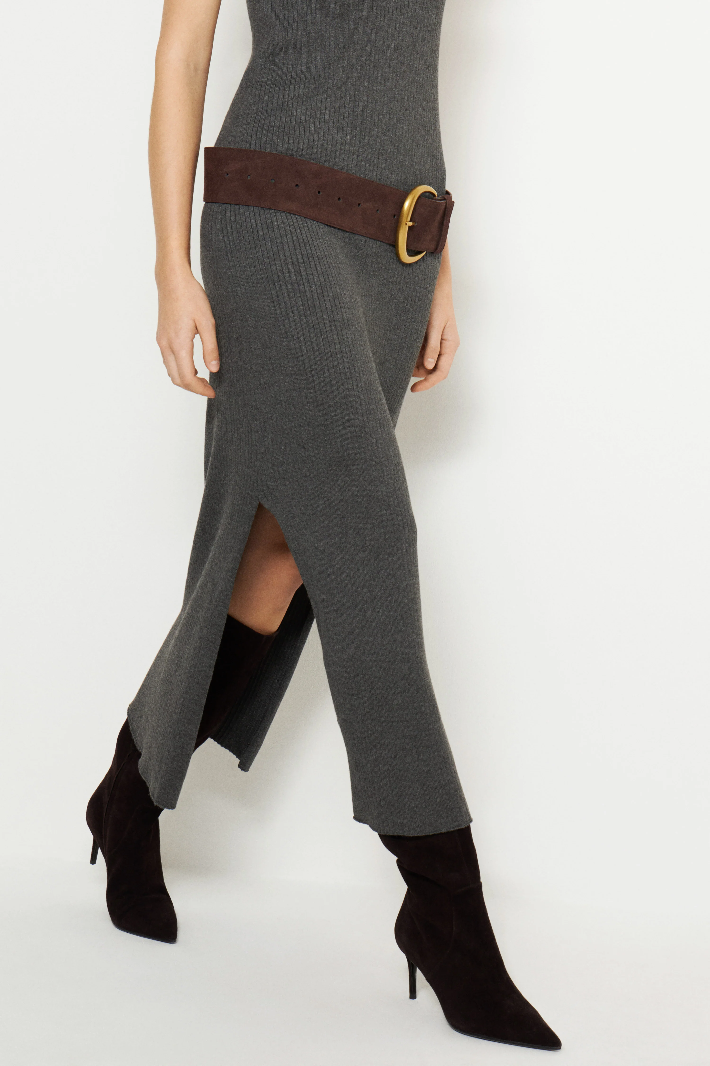 VISCOSE KNIT DRESS - Image 3