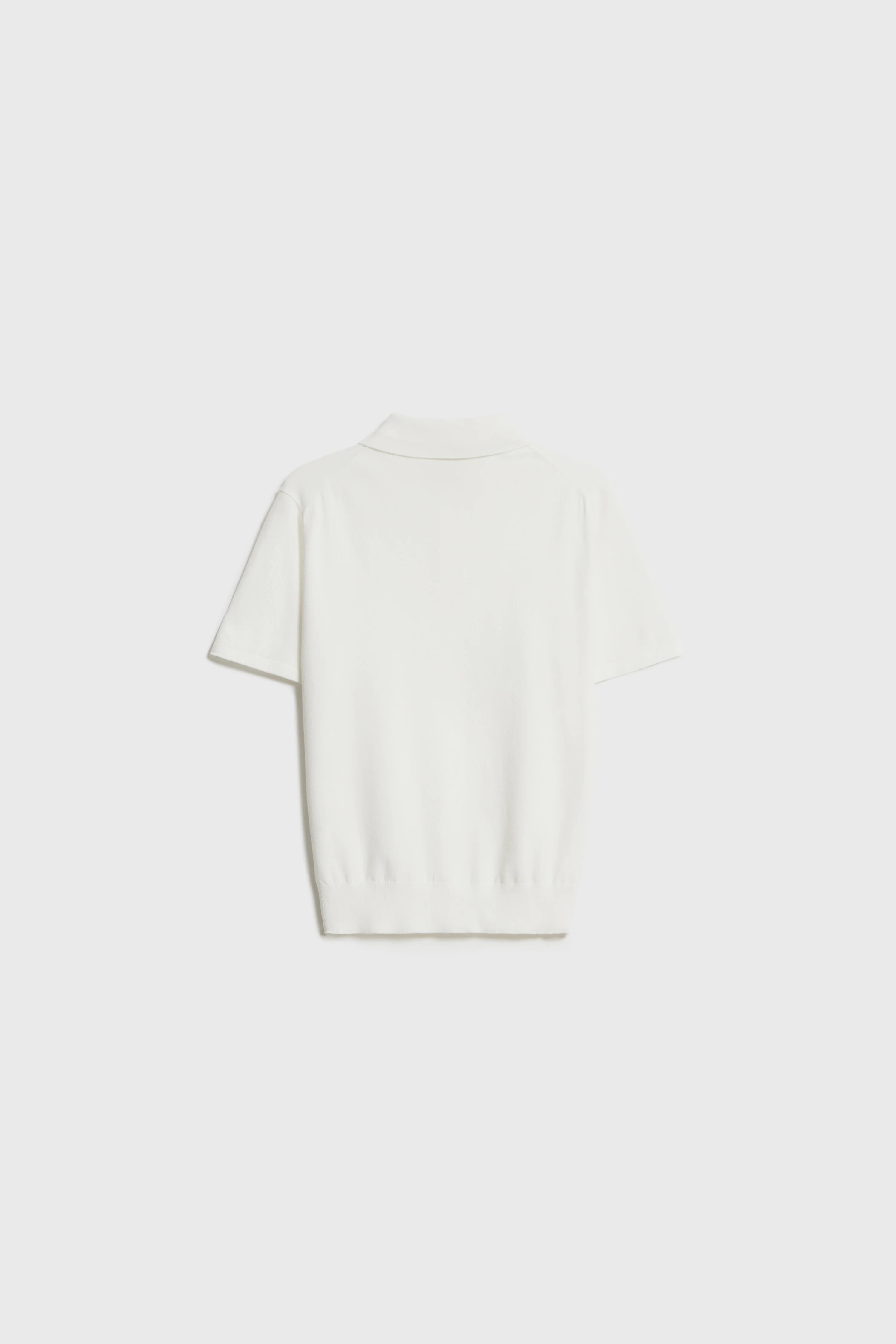 VISCOSE KNIT POLO JUMPER - Image 5