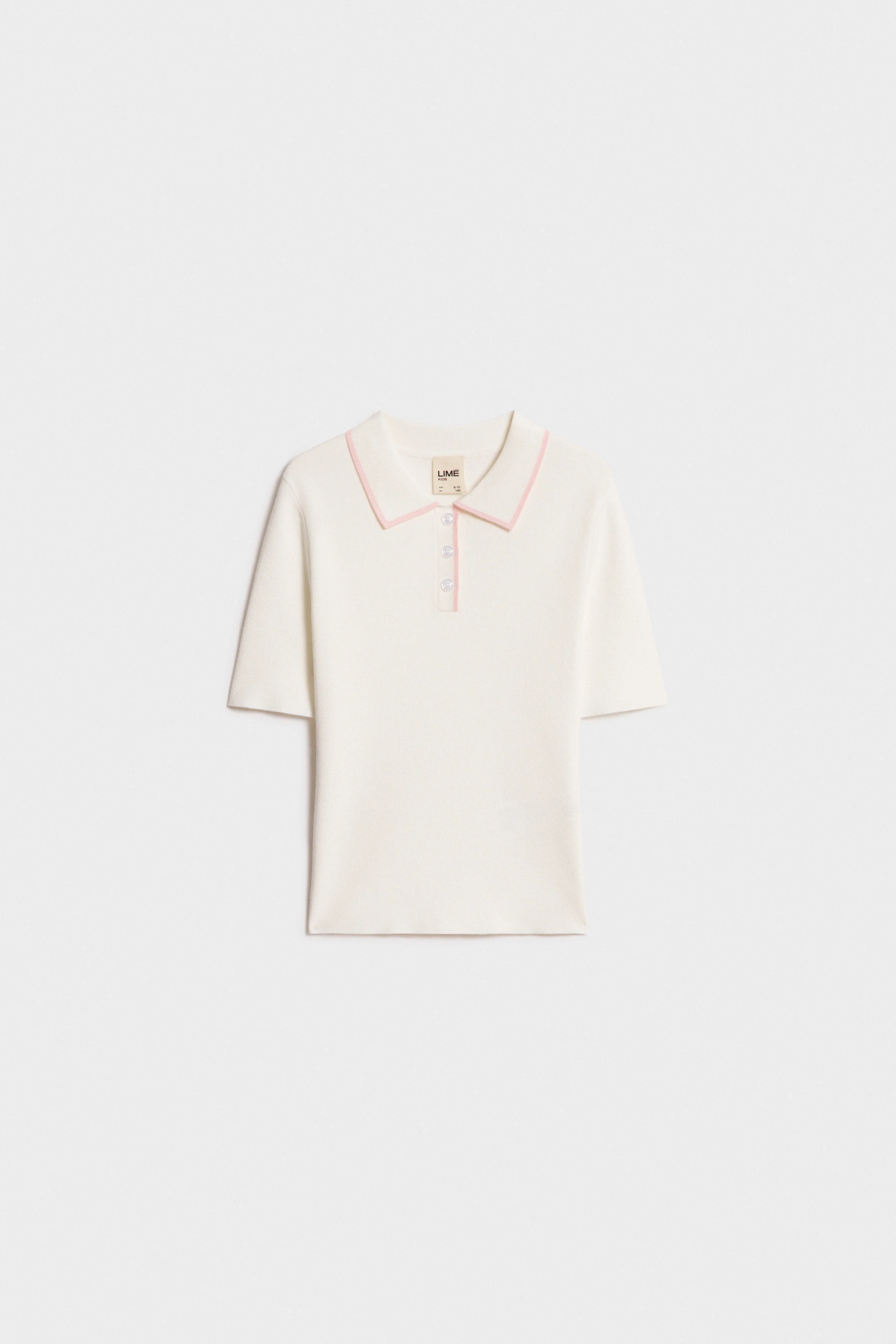 VISCOSE KNIT POLO JUMPER - Image 4