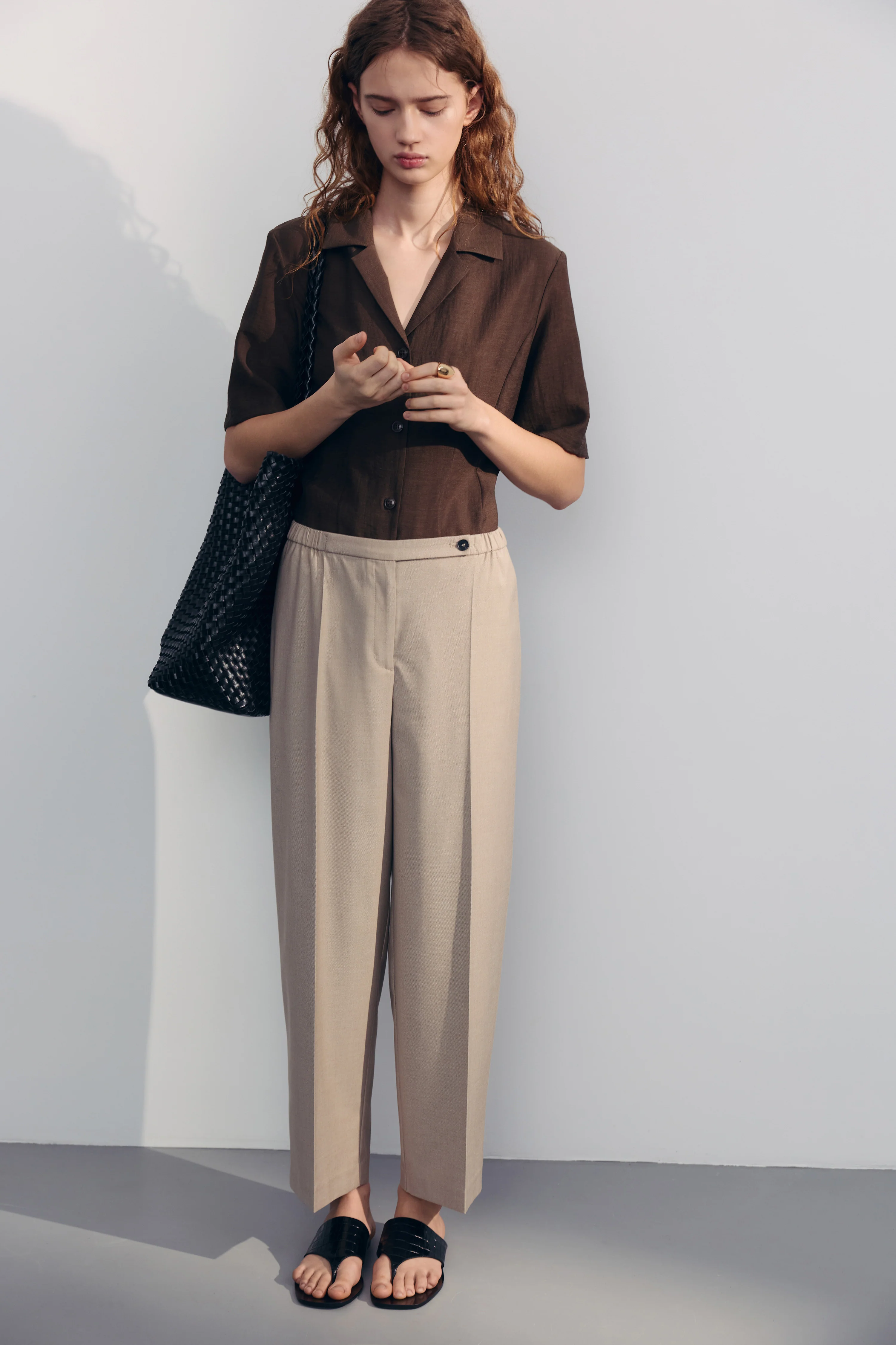 VISCOSE-LINEN SHIRT - Image 4