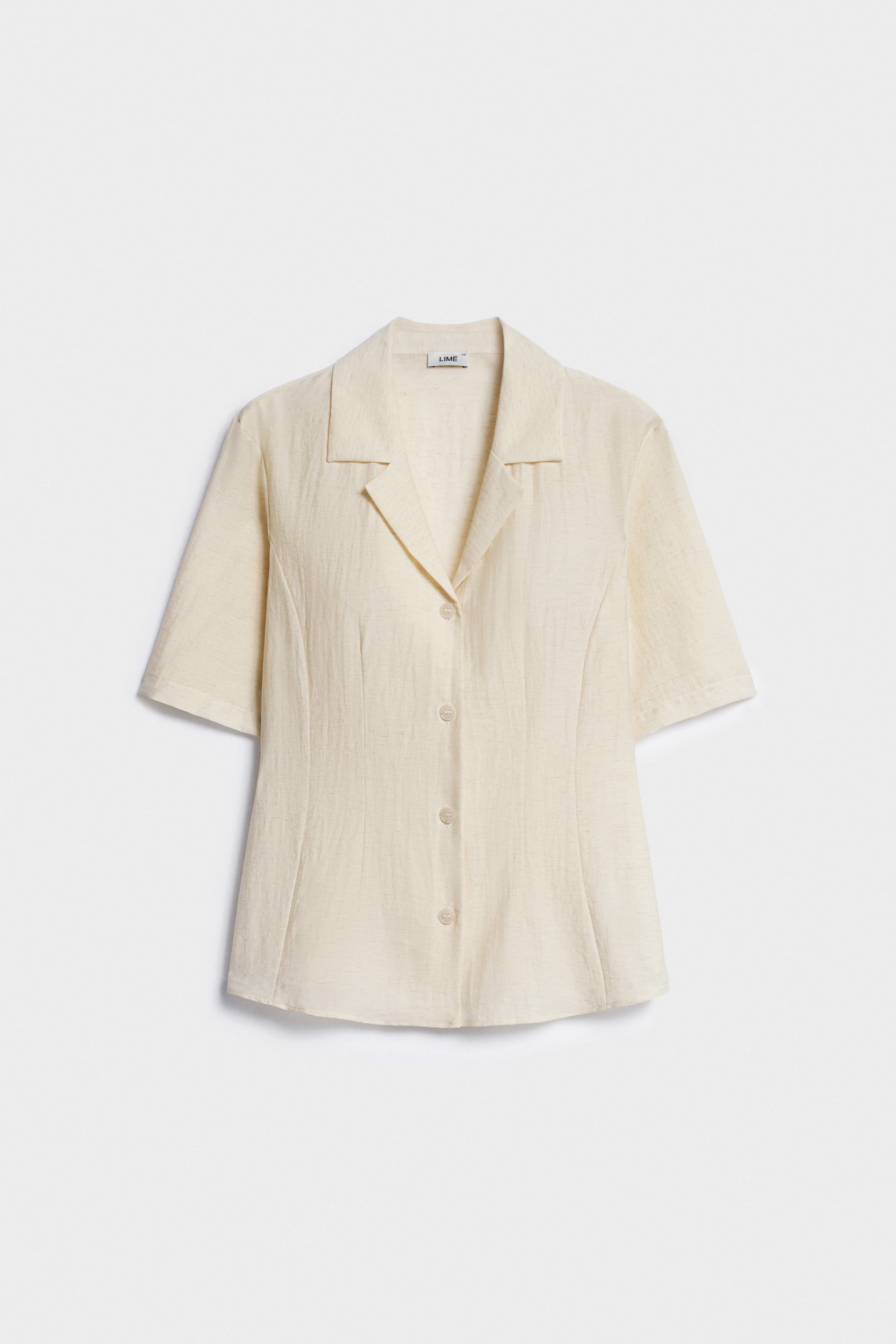 VISCOSE-LINEN SHIRT - Image 7
