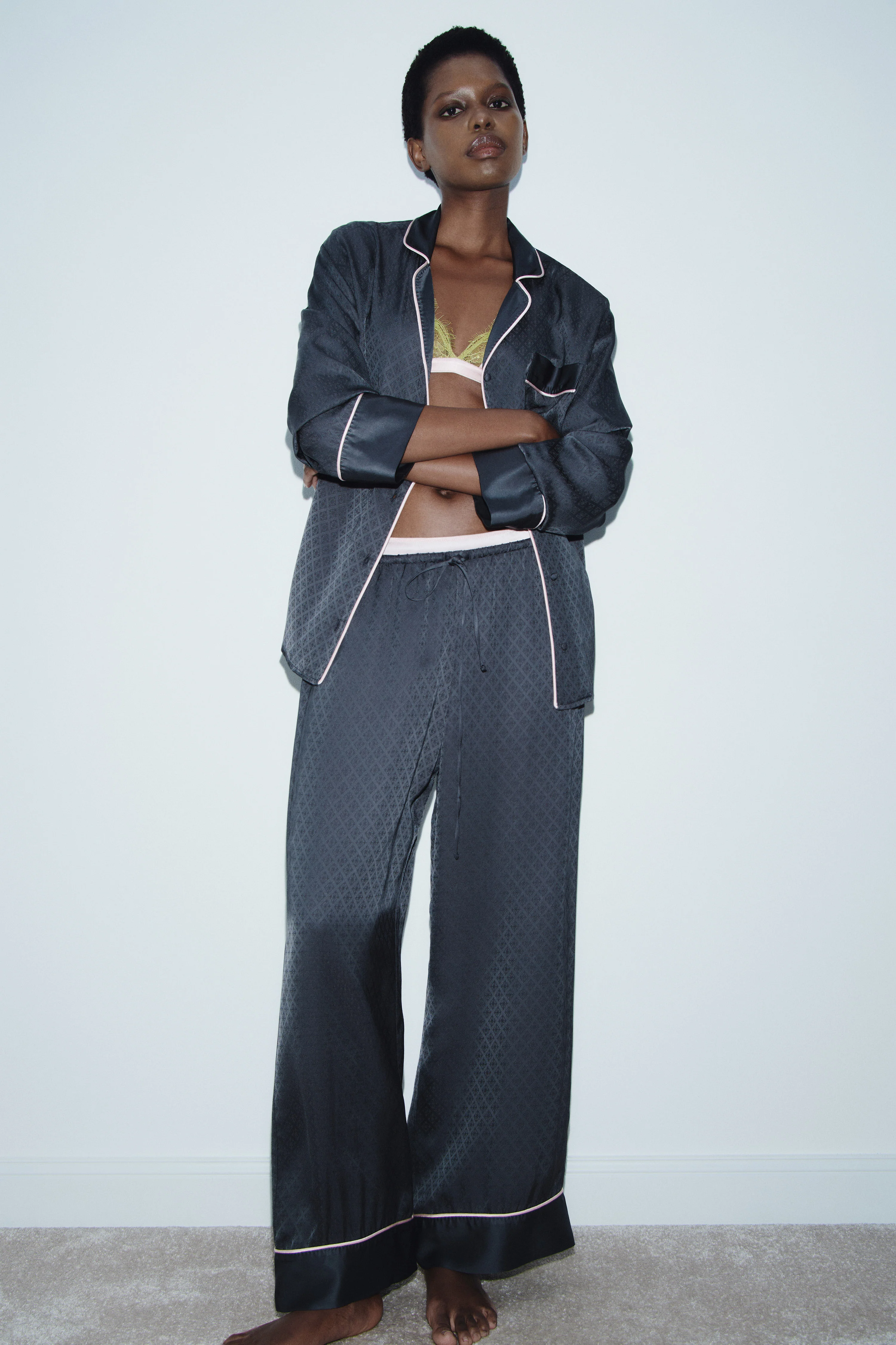 VISCOSE PAJAMA SHIRT - Image 3