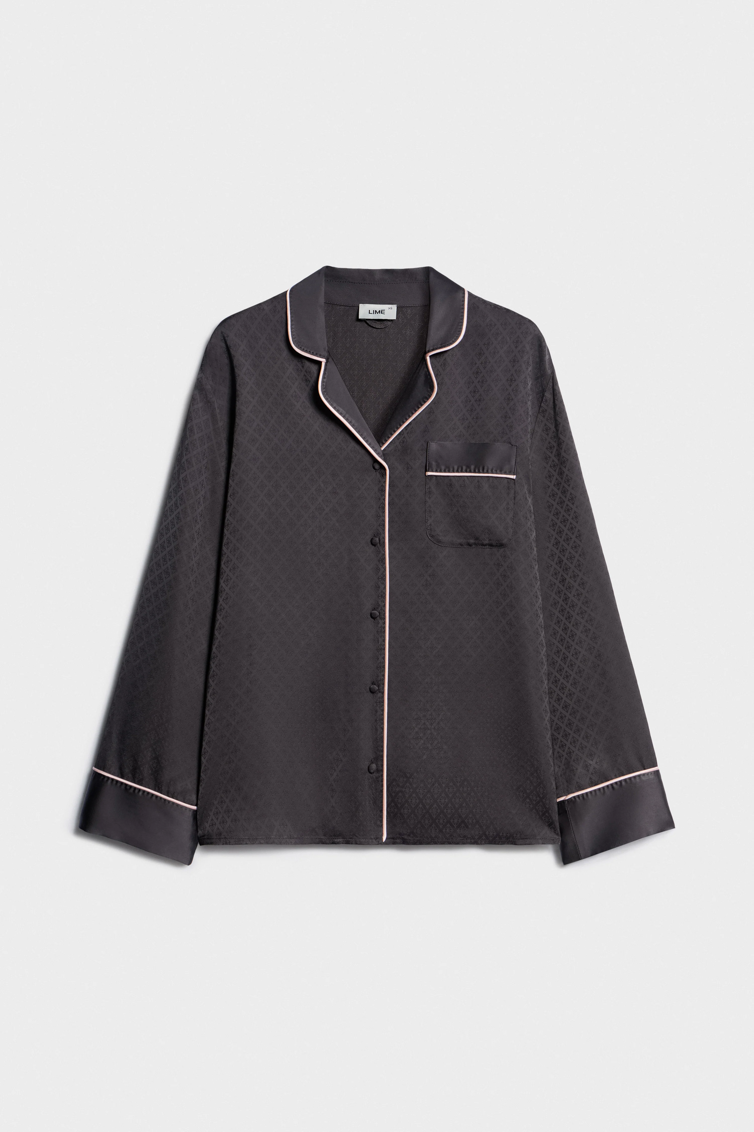 VISCOSE PAJAMA SHIRT - Image 5