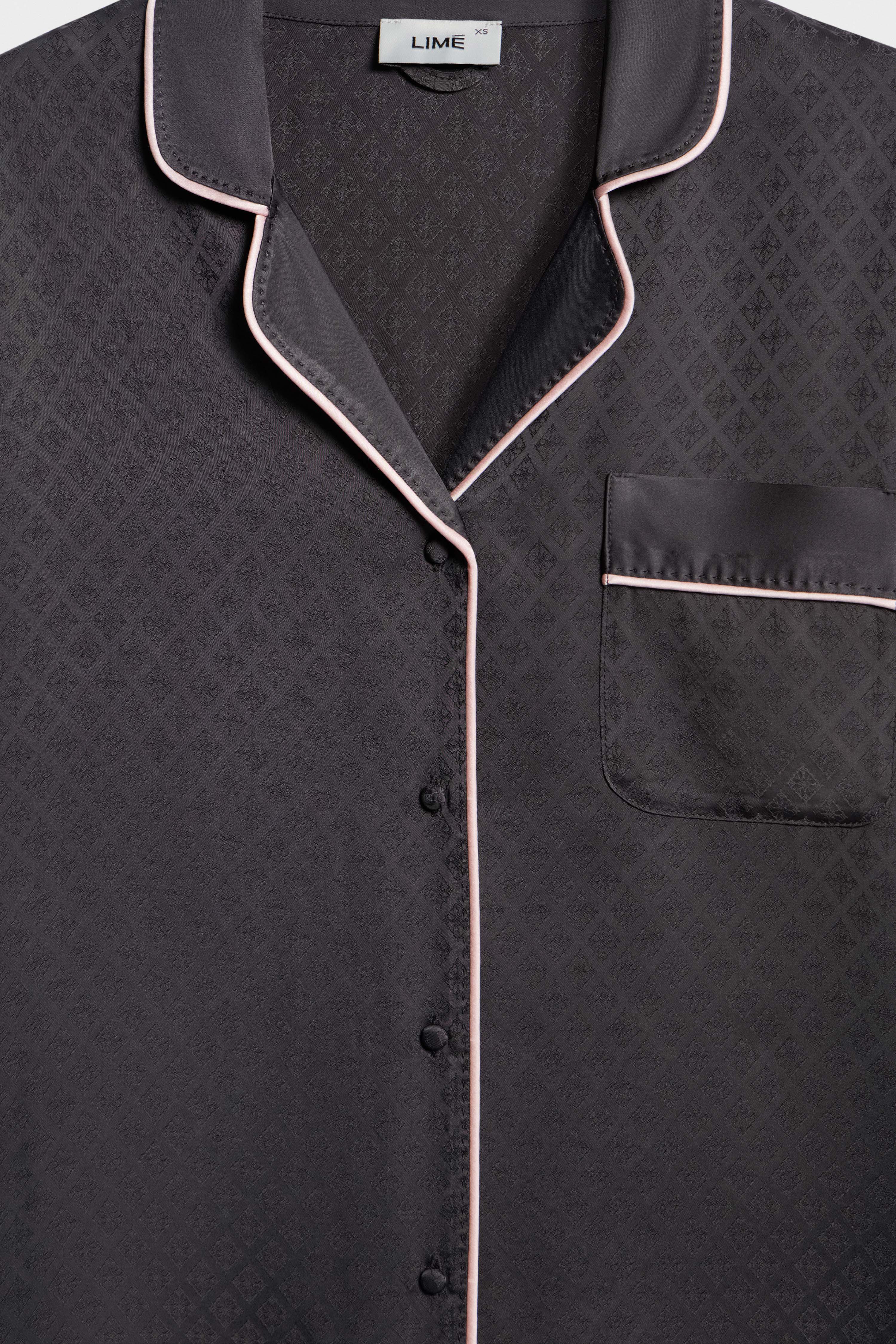 VISCOSE PAJAMA SHIRT - Image 7