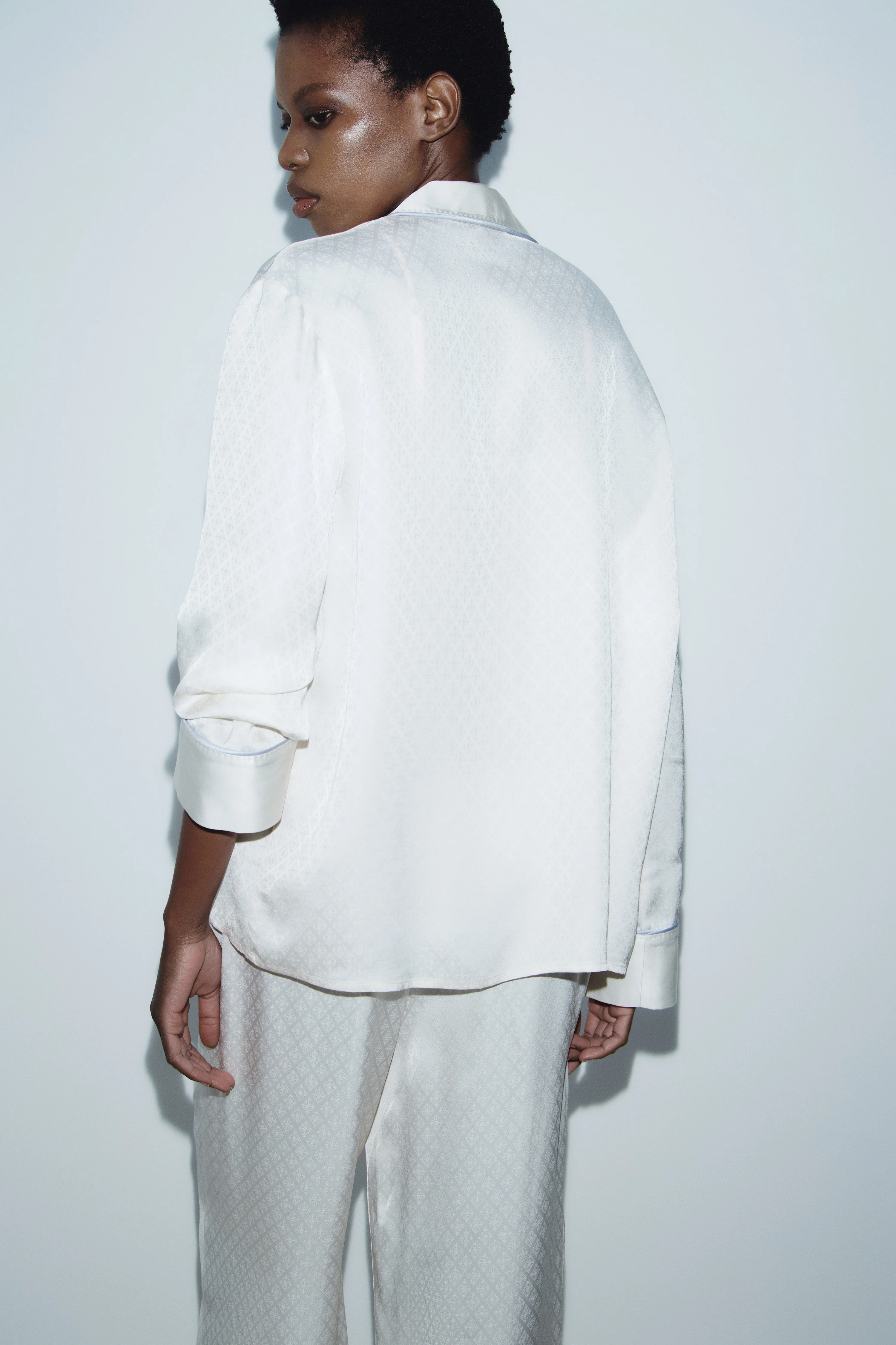 VISCOSE PAJAMA SHIRT - Image 5