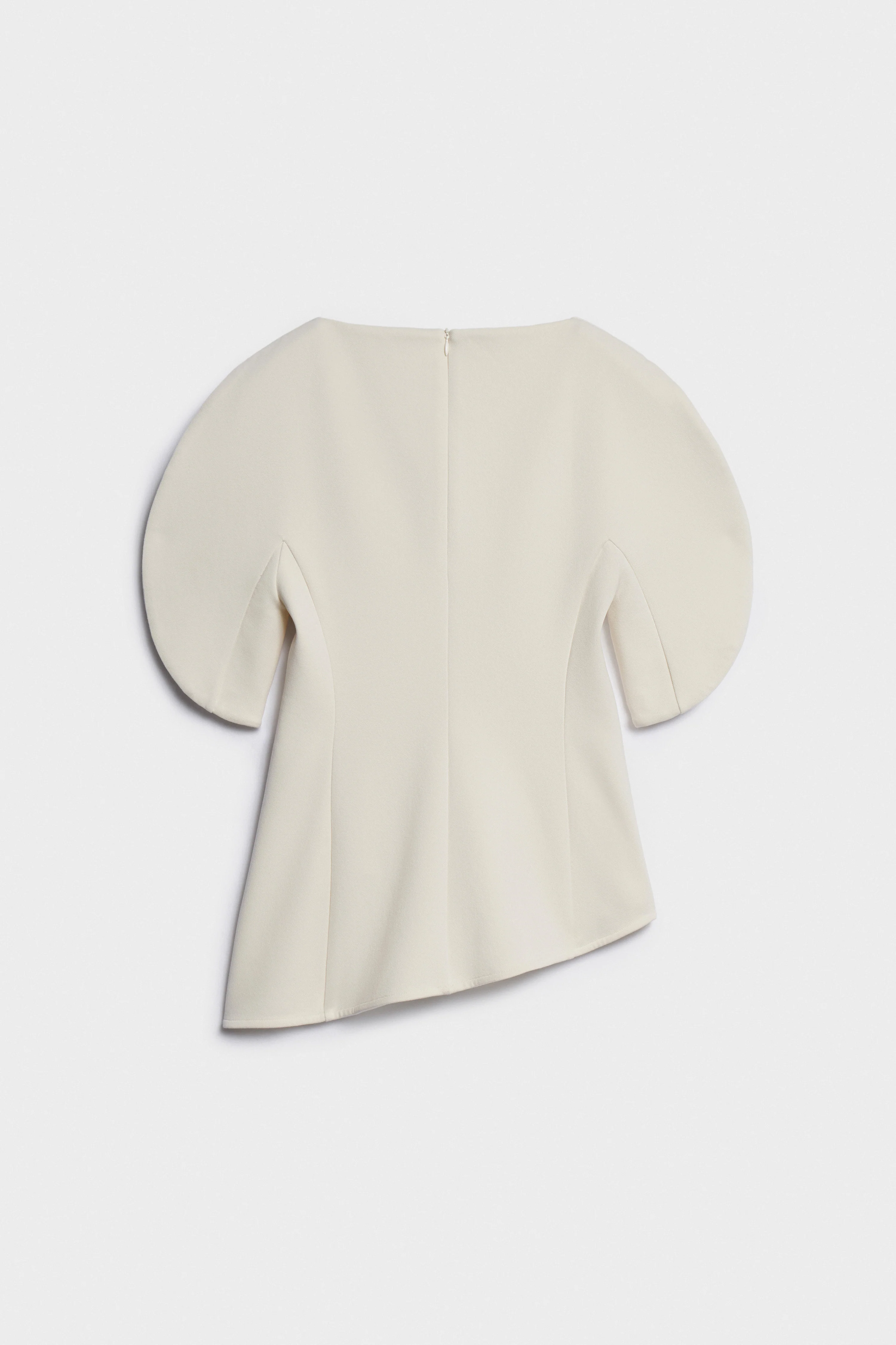 VOLUME-SLEEVE COTTON-BLEND BLOUSE - Image 6