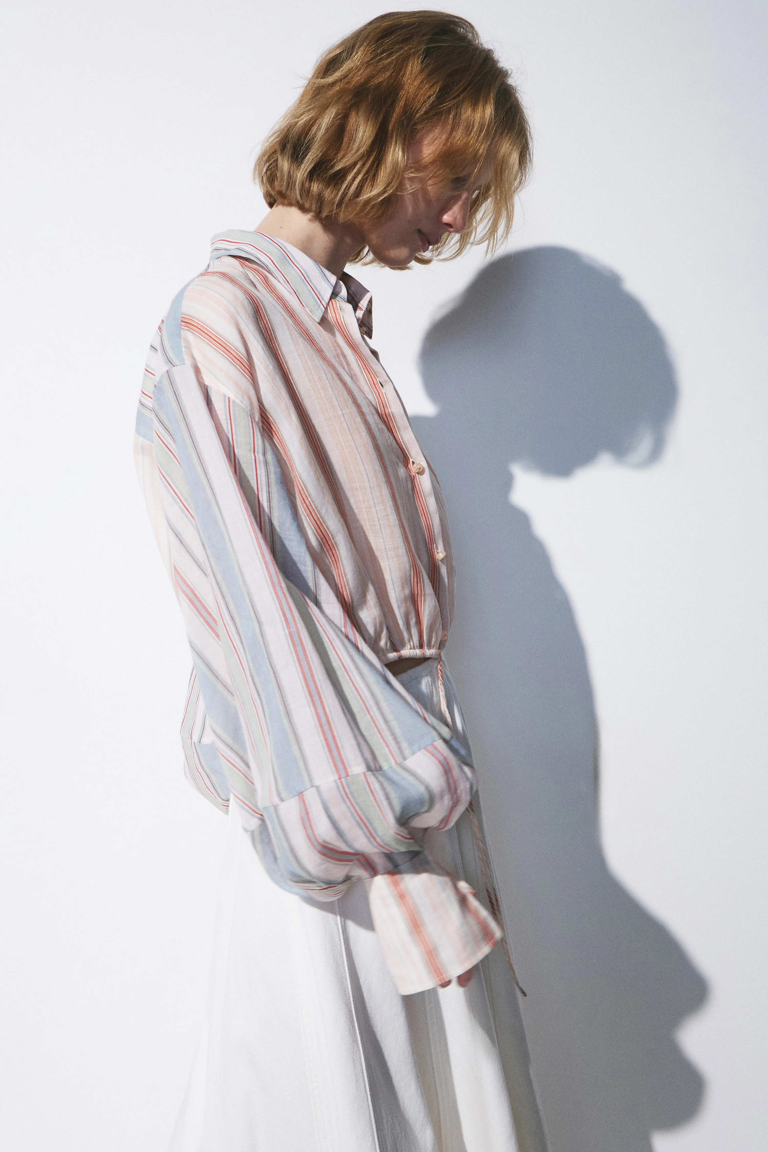 VOLUME-SLEEVE RAMIE BLOUSE - Image 2
