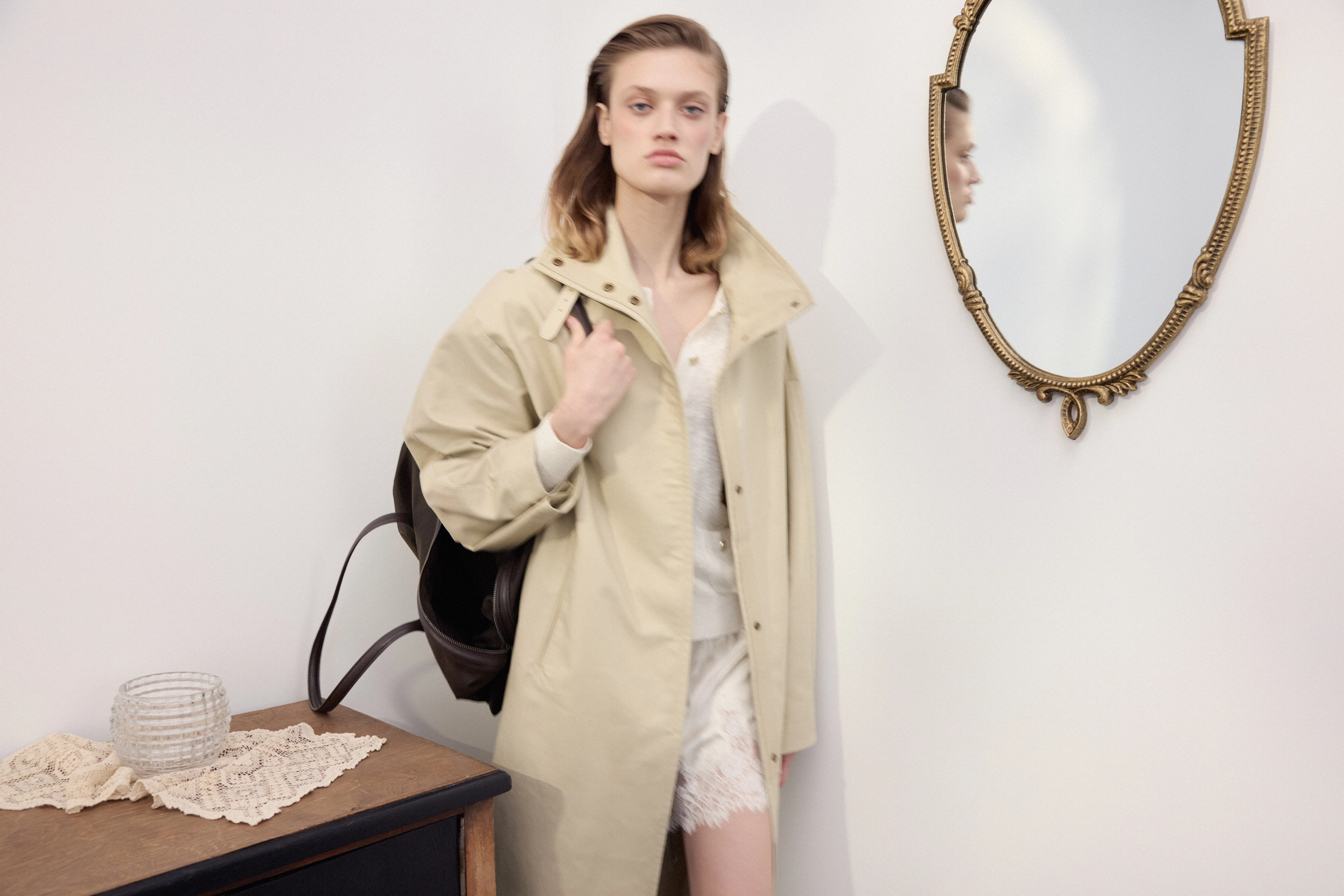 WATER-REPELLENT COTTON RAINCOAT - Image 4