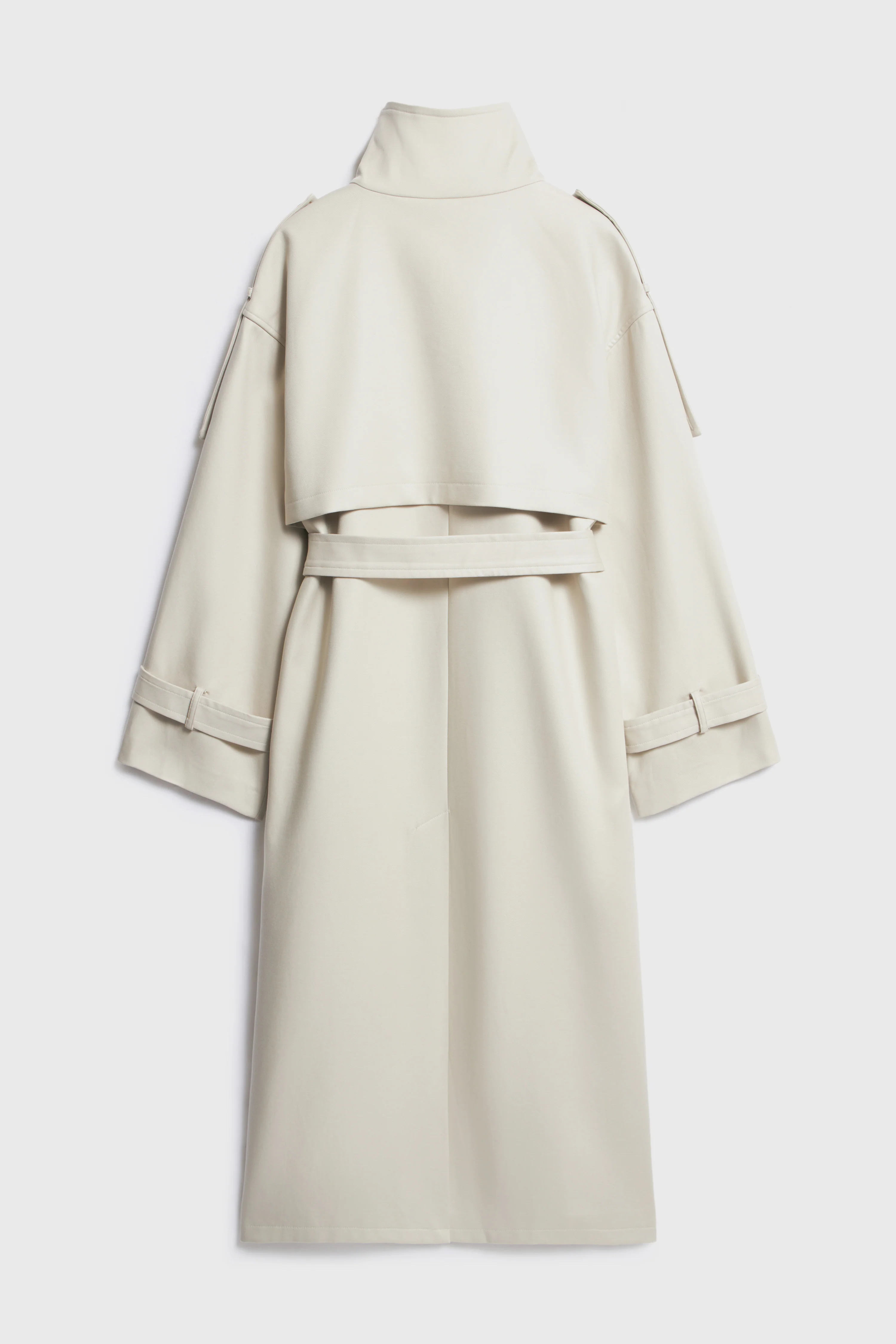 WATER-REPELLENT COTTON TRENCH COAT - Image 7