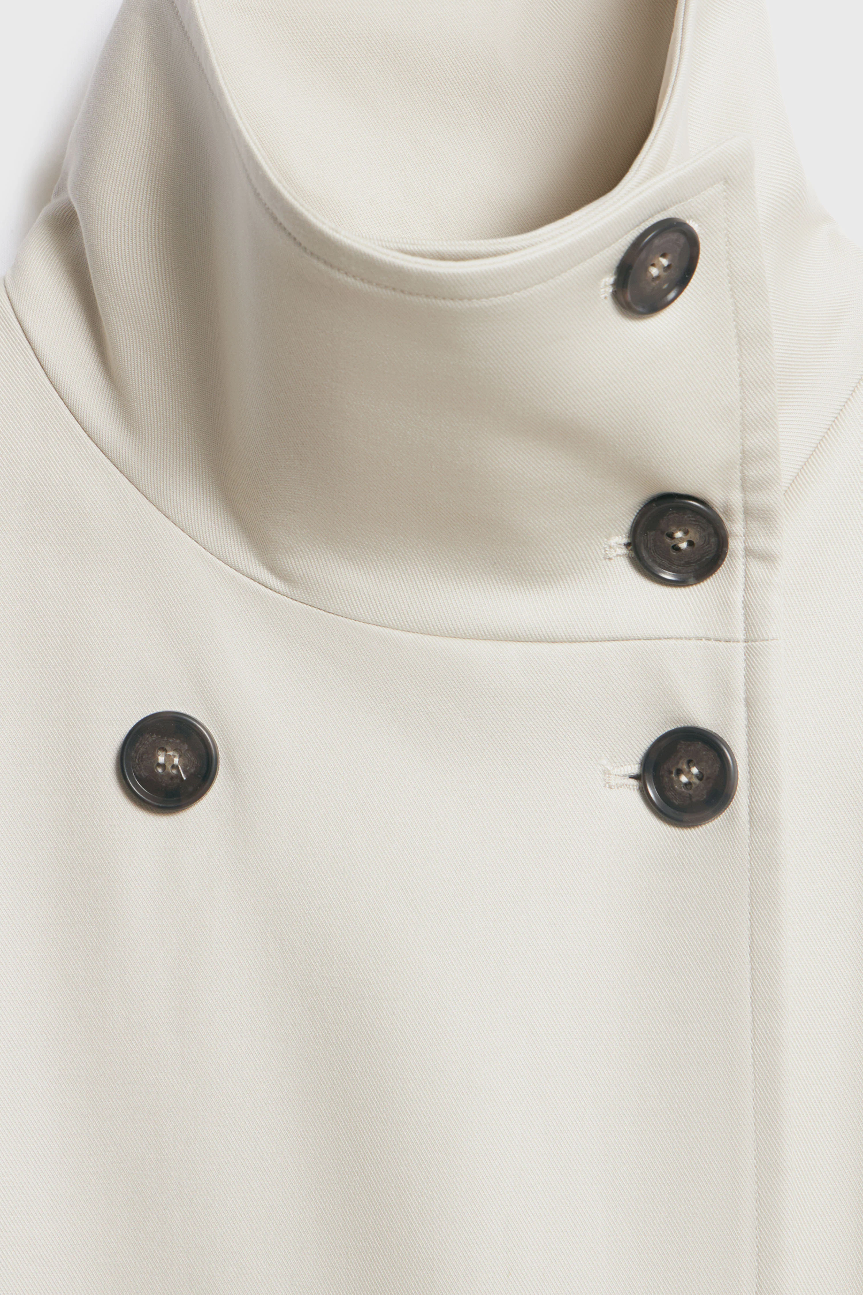 WATER-REPELLENT COTTON TRENCH COAT - Image 8