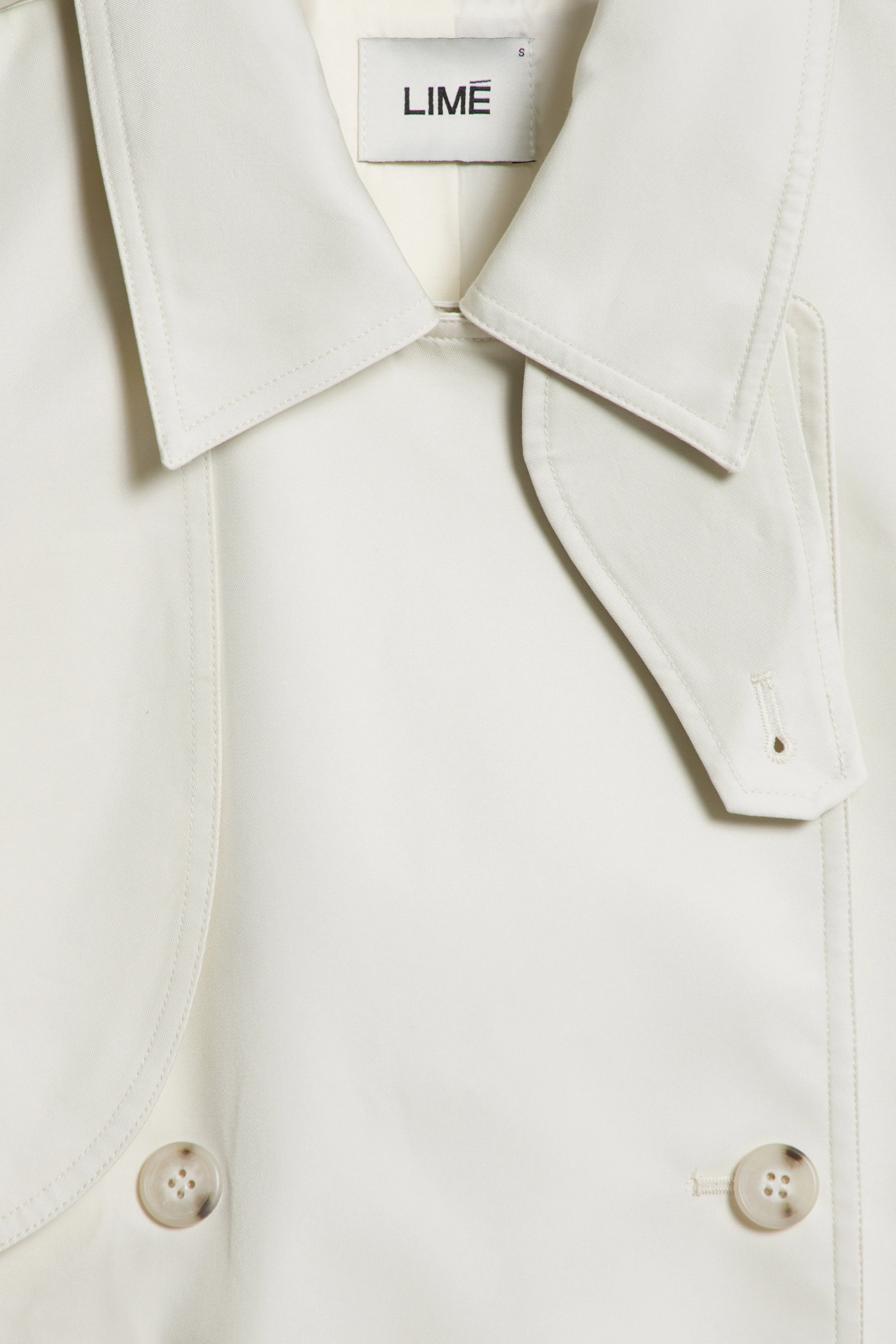 WATER-REPELLENT SHORT TRENCH COAT - Image 7