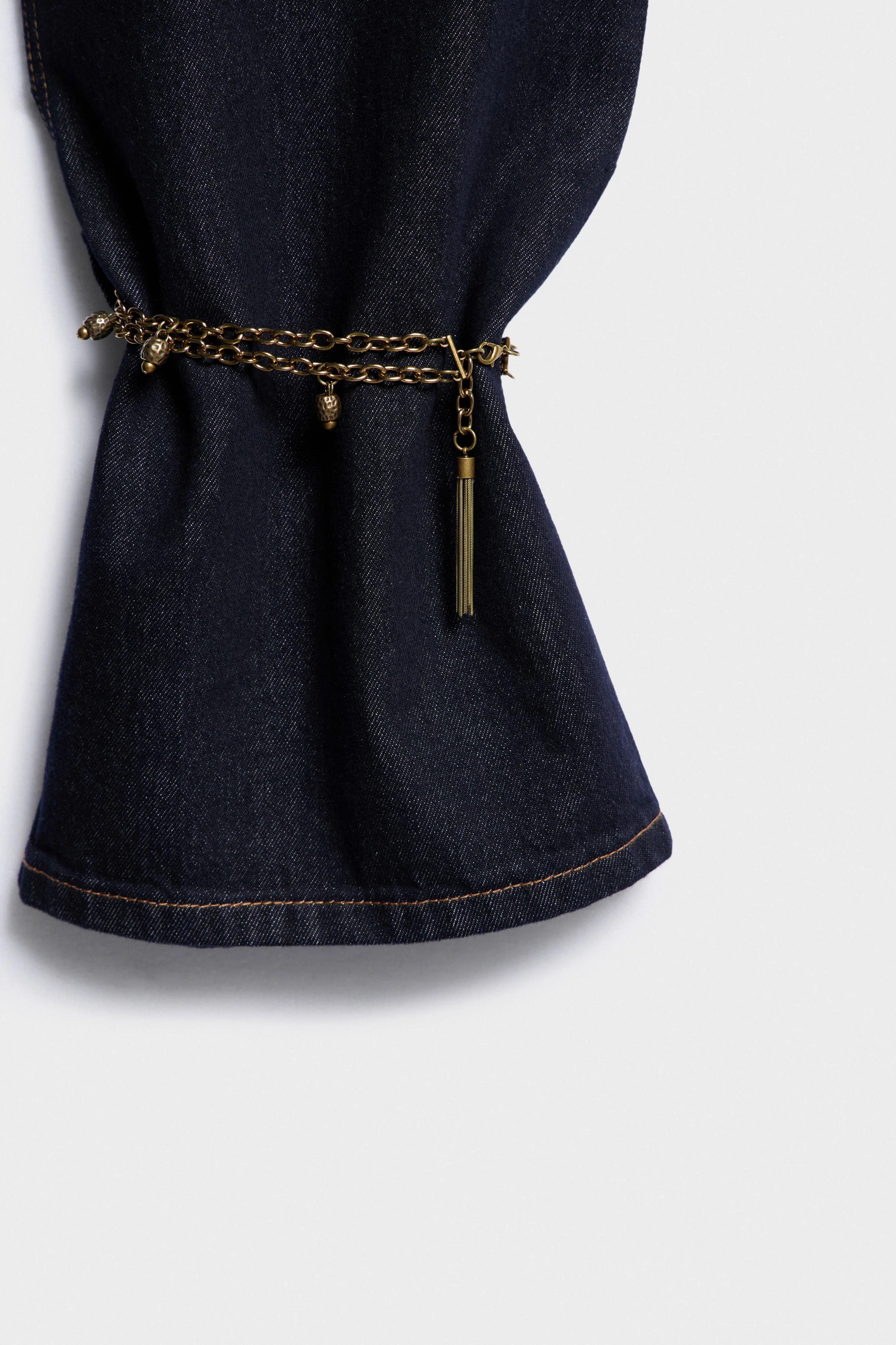 WIDE JEANS WITH ANKLE BRACELETS - Image 9