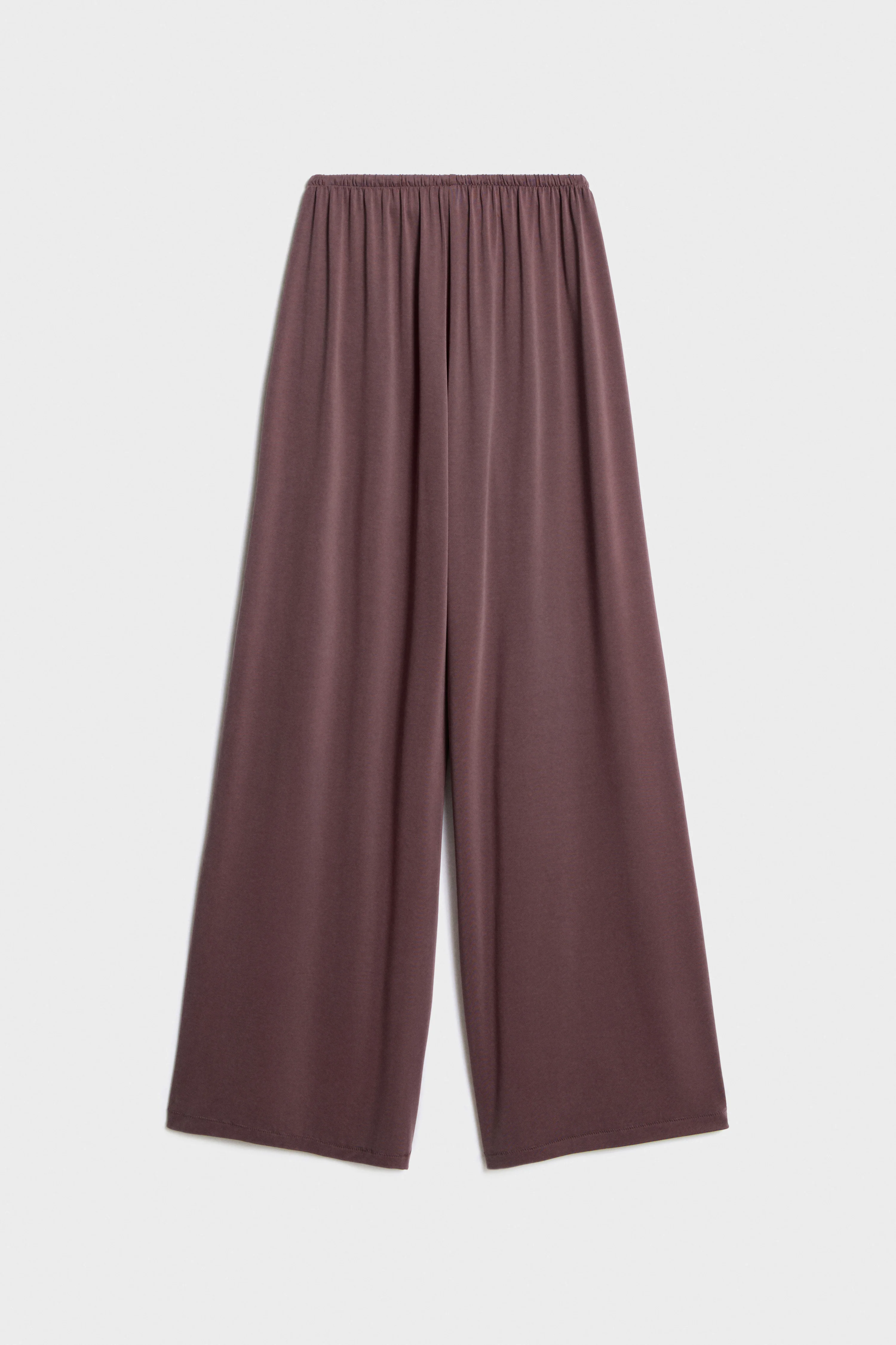 WIDE JERSEY TROUSERS - Image 6