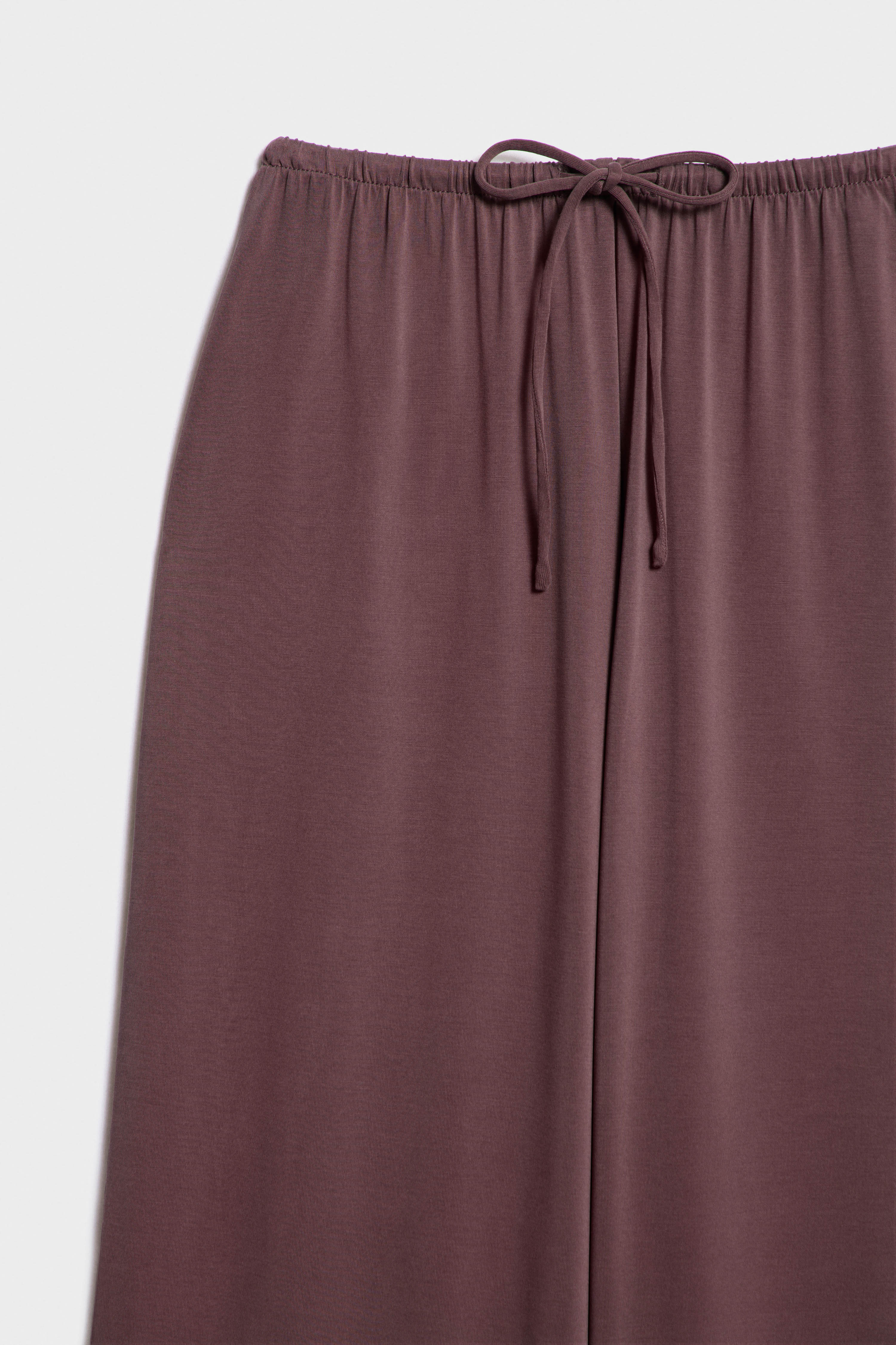 WIDE JERSEY TROUSERS - Image 7