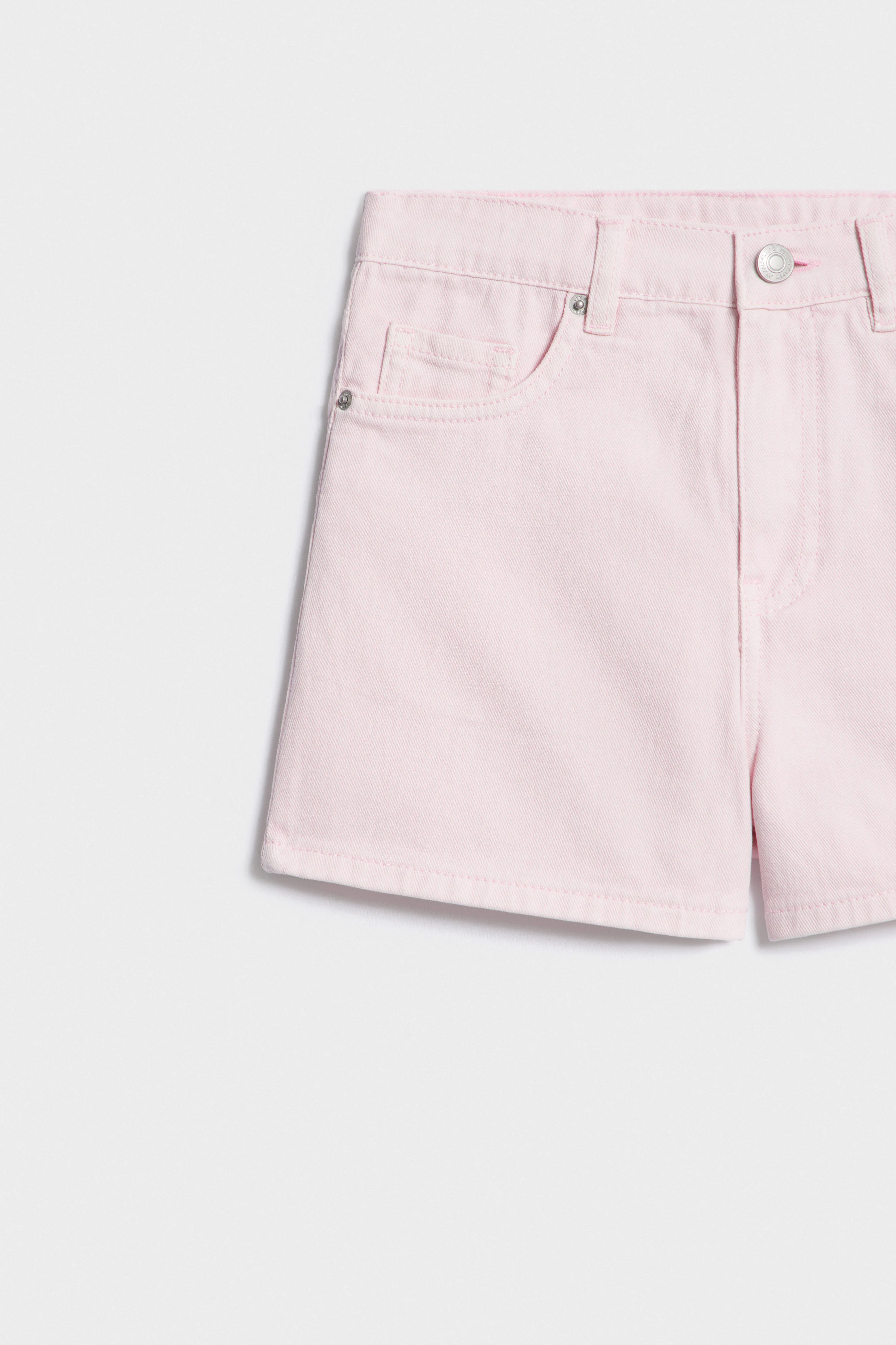 WIDE-LEG DENIM SHORTS - Image 5
