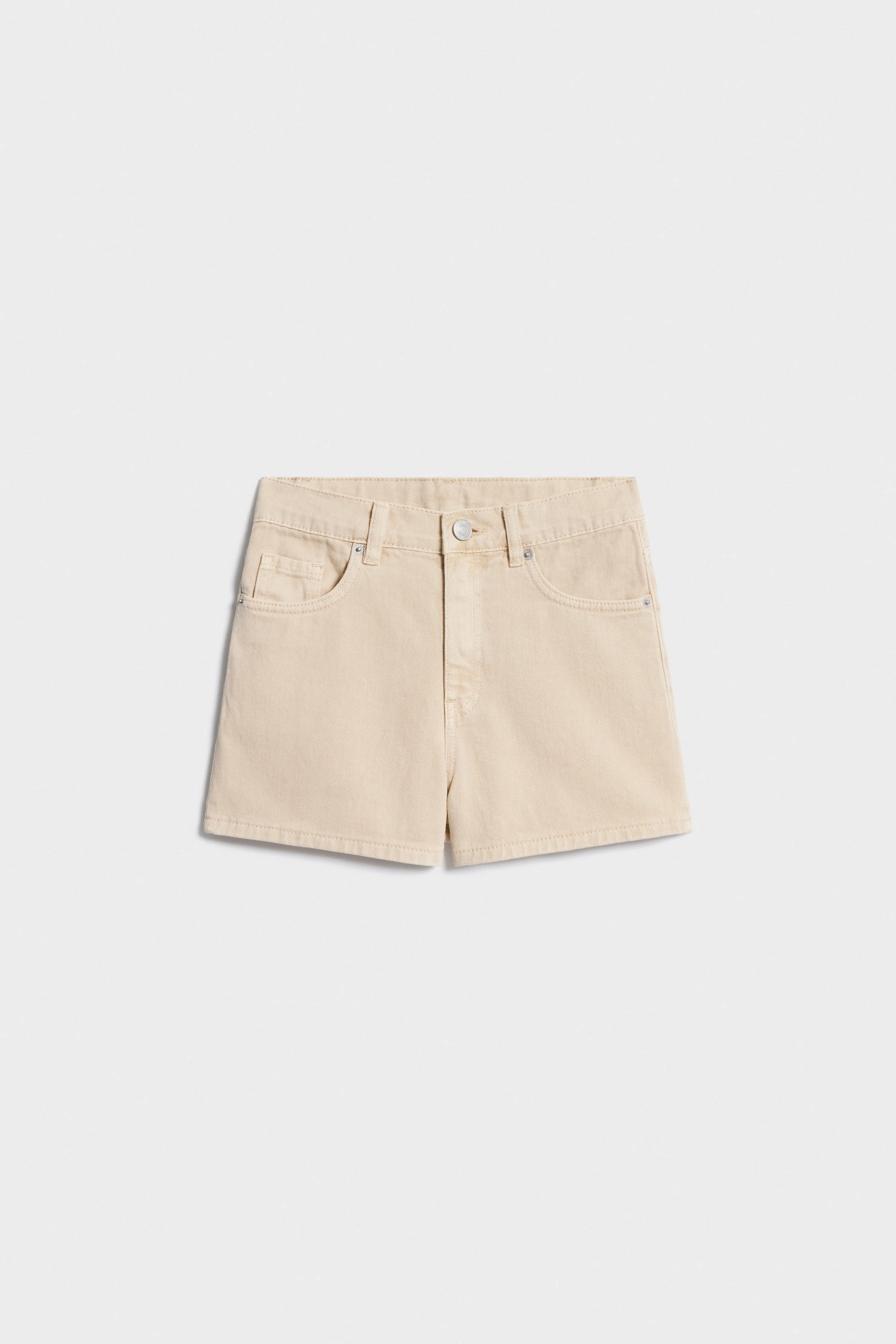 WIDE-LEG DENIM SHORTS - Image 5