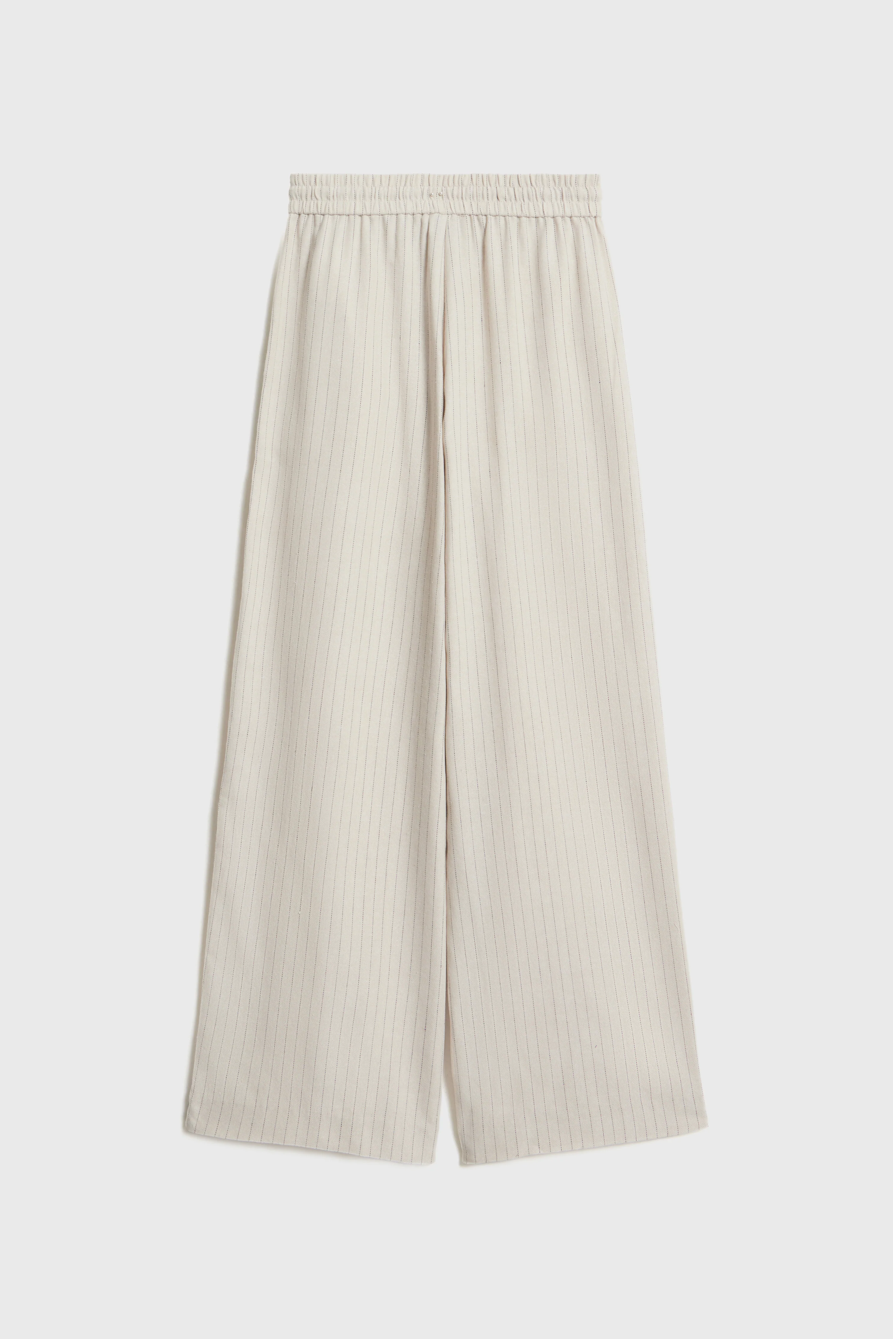STRIPED WIDE TROUSERS - Image 5