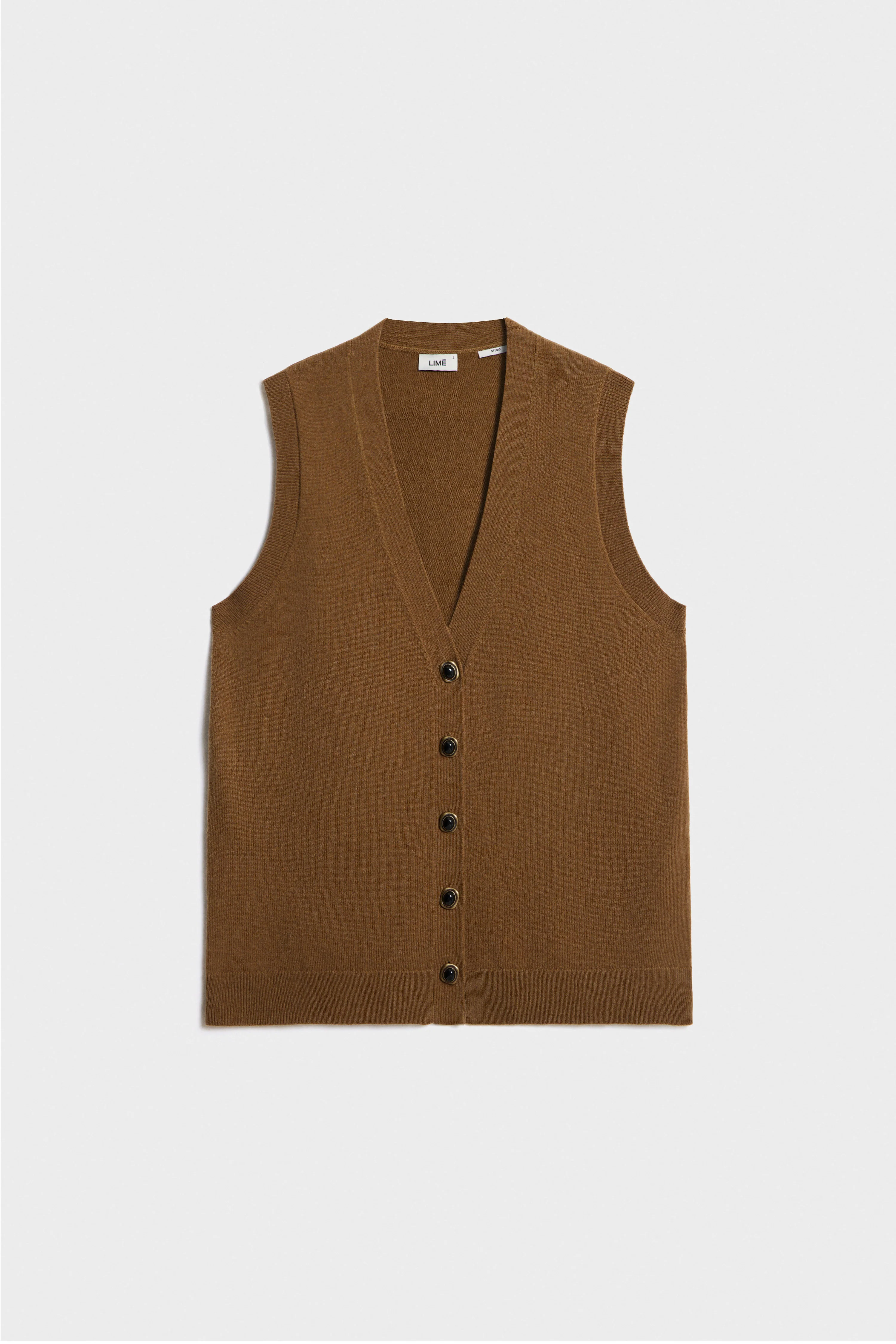WOOL-CASHMERE VEST - Image 5