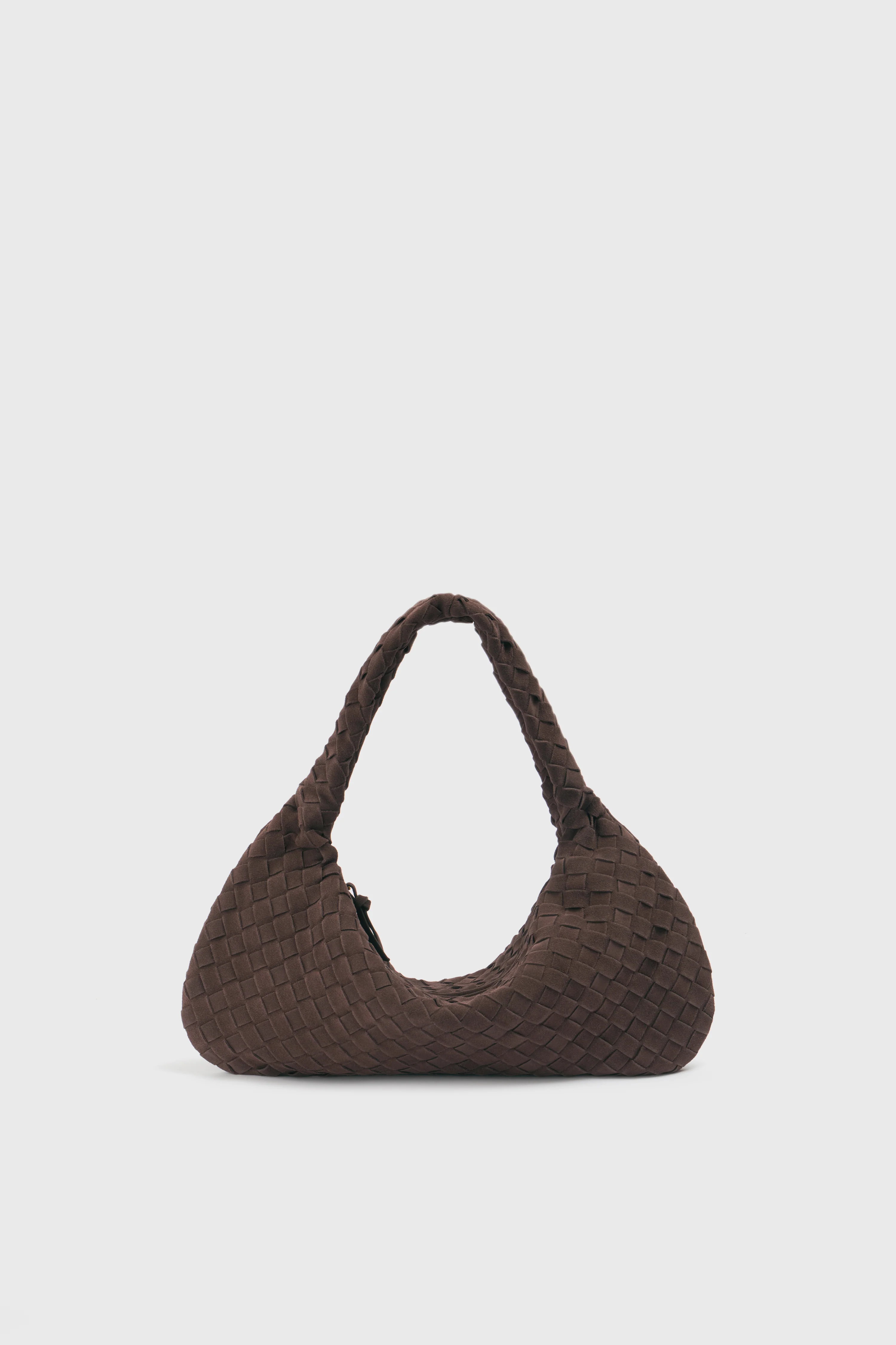BRAIDED SUEDE BAG - Image 3