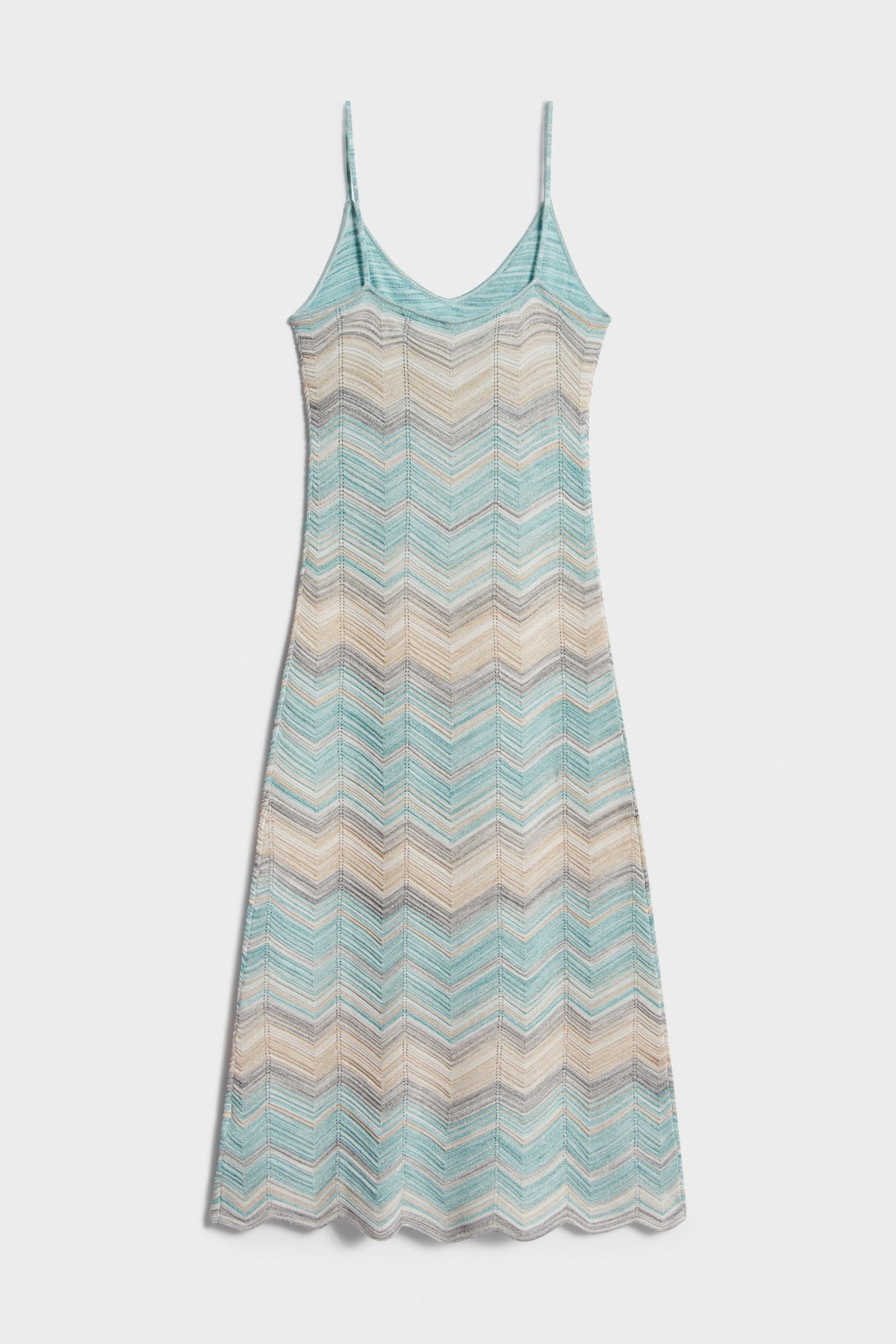 ZIGZAG-MOTIF KNIT DRESS - Image 6