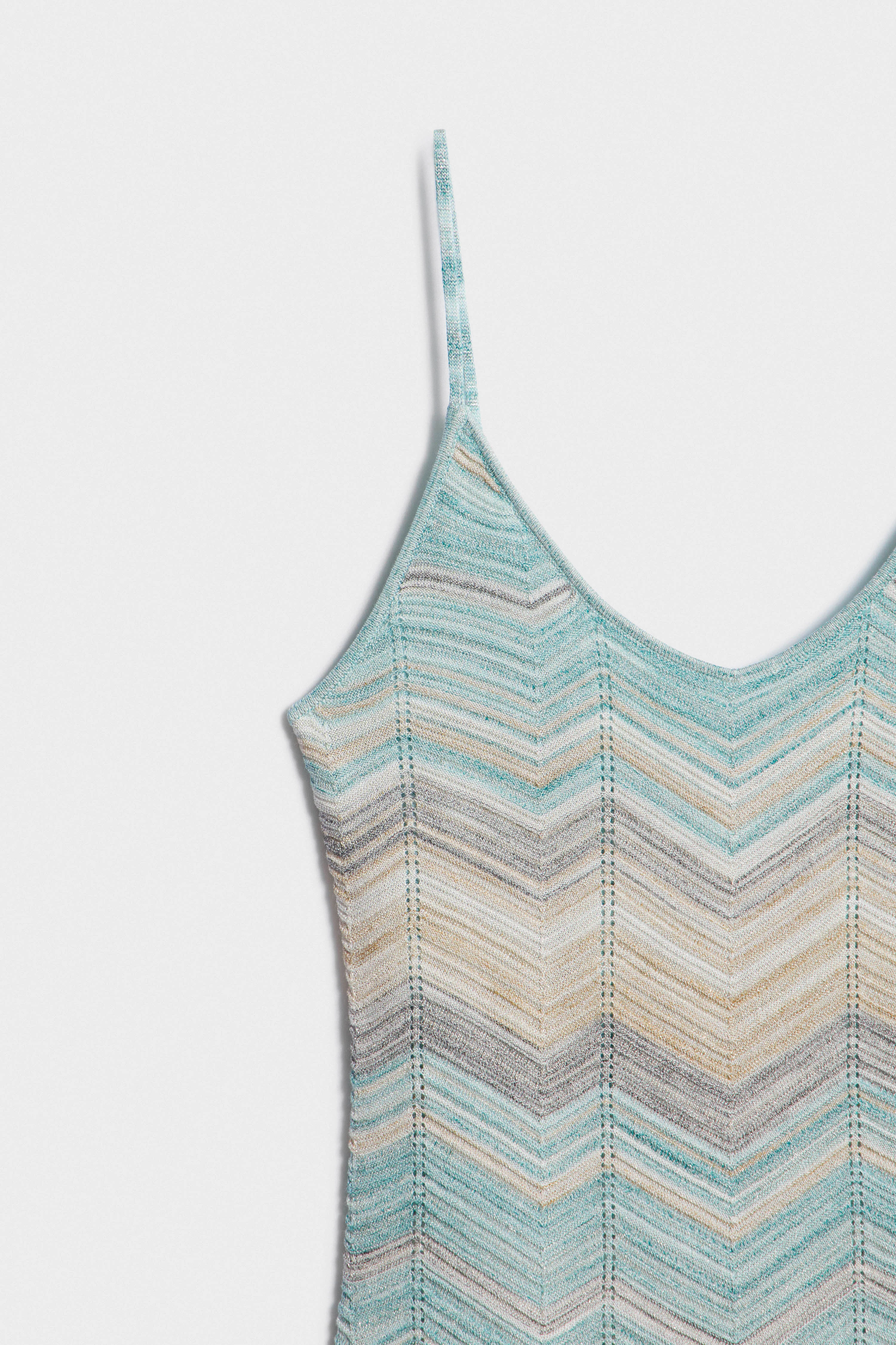 ZIGZAG-MOTIF KNIT DRESS - Image 7
