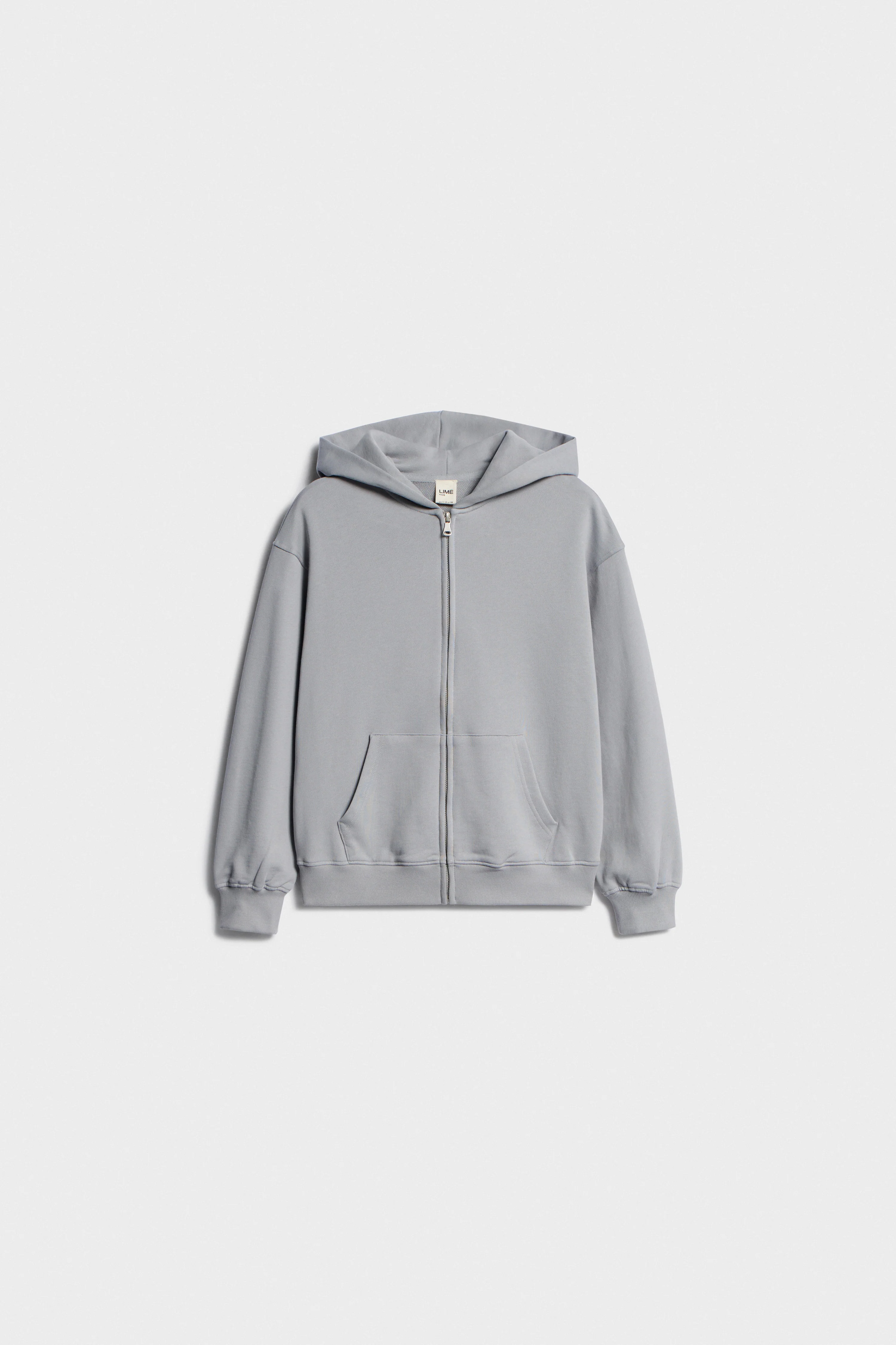 ZIP-THROUGH SWEATSHIRT HOODIE - Image 4