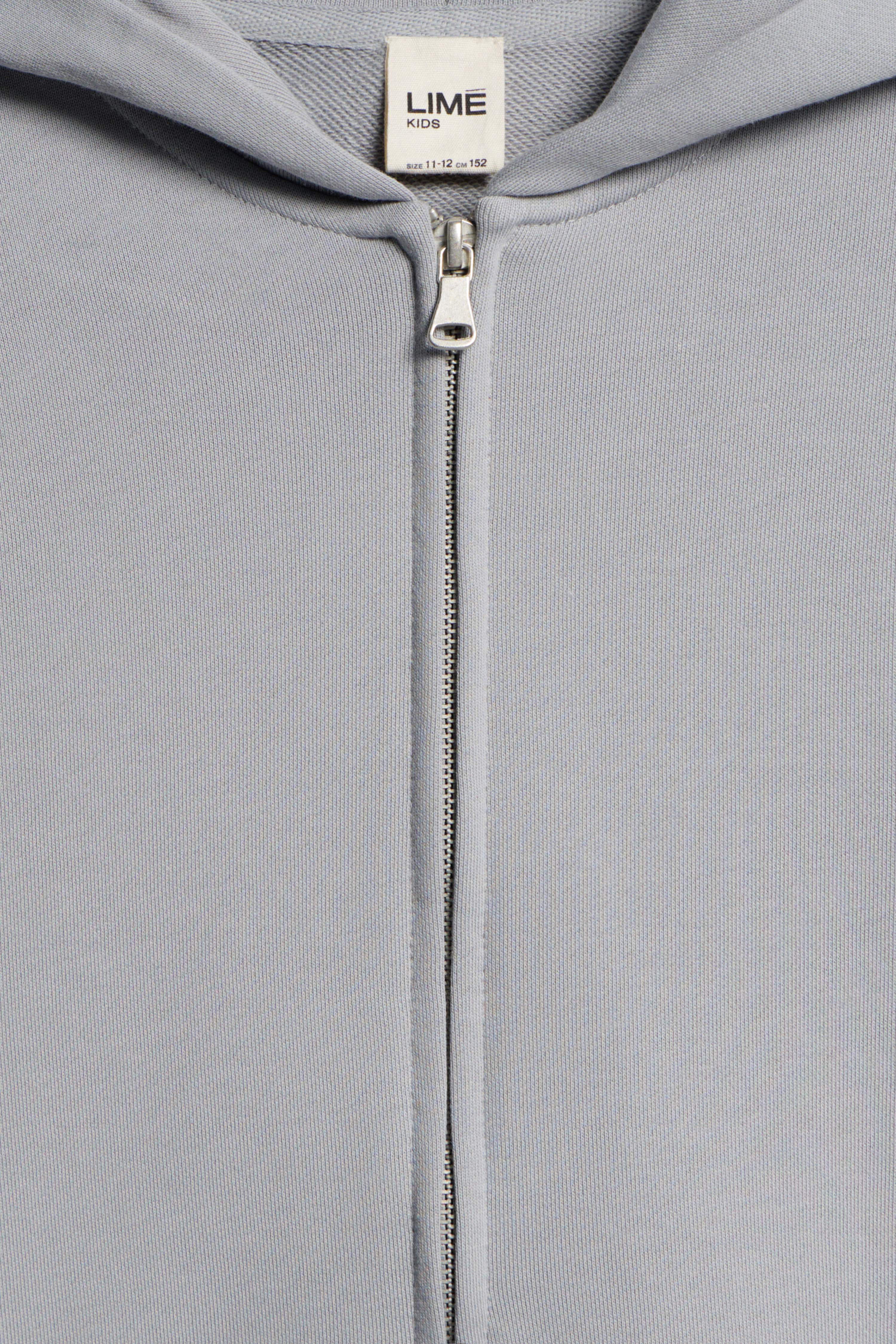 ZIP-THROUGH SWEATSHIRT HOODIE - Image 6