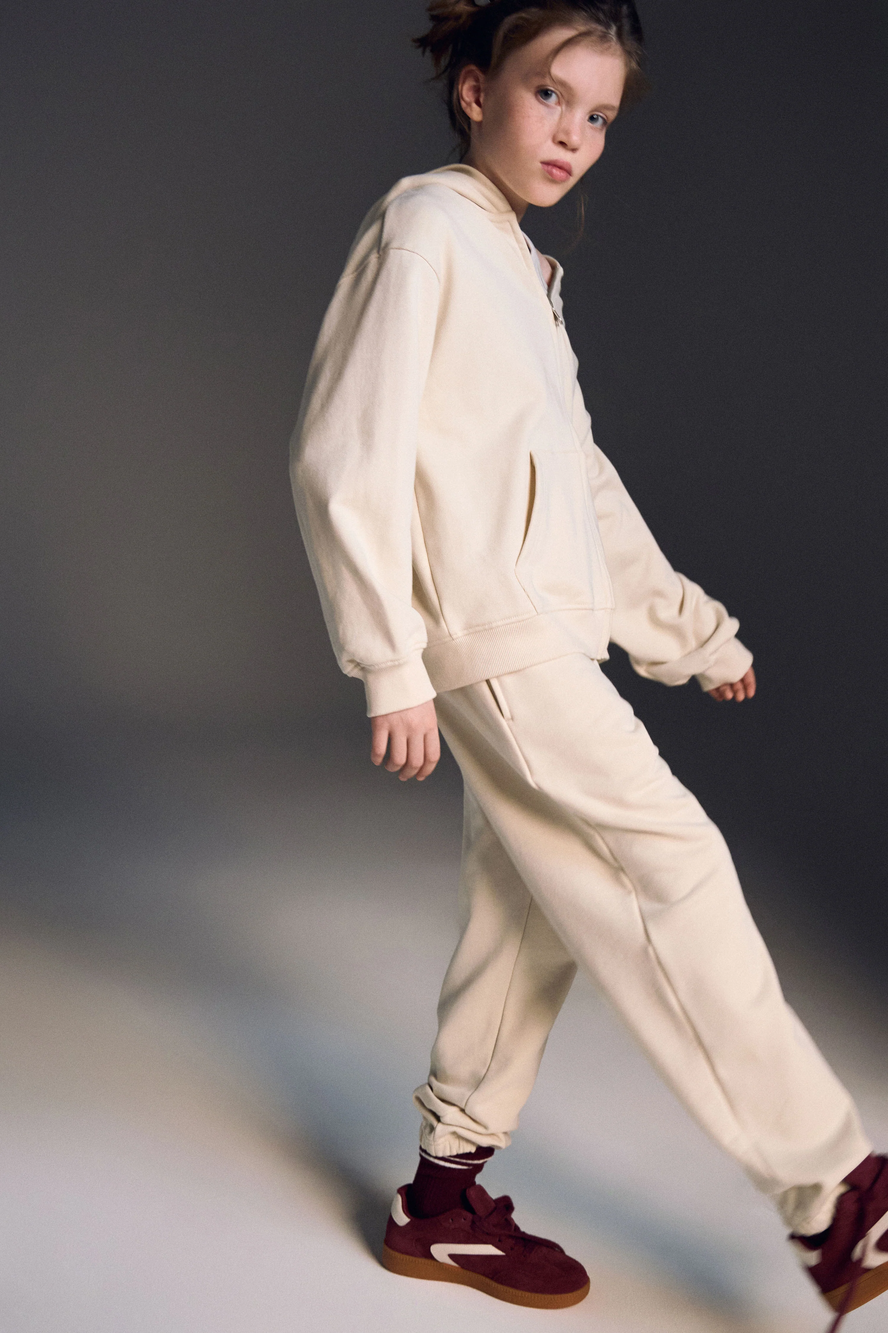 ZIP-THROUGH SWEATSHIRT HOODIE - Image 4