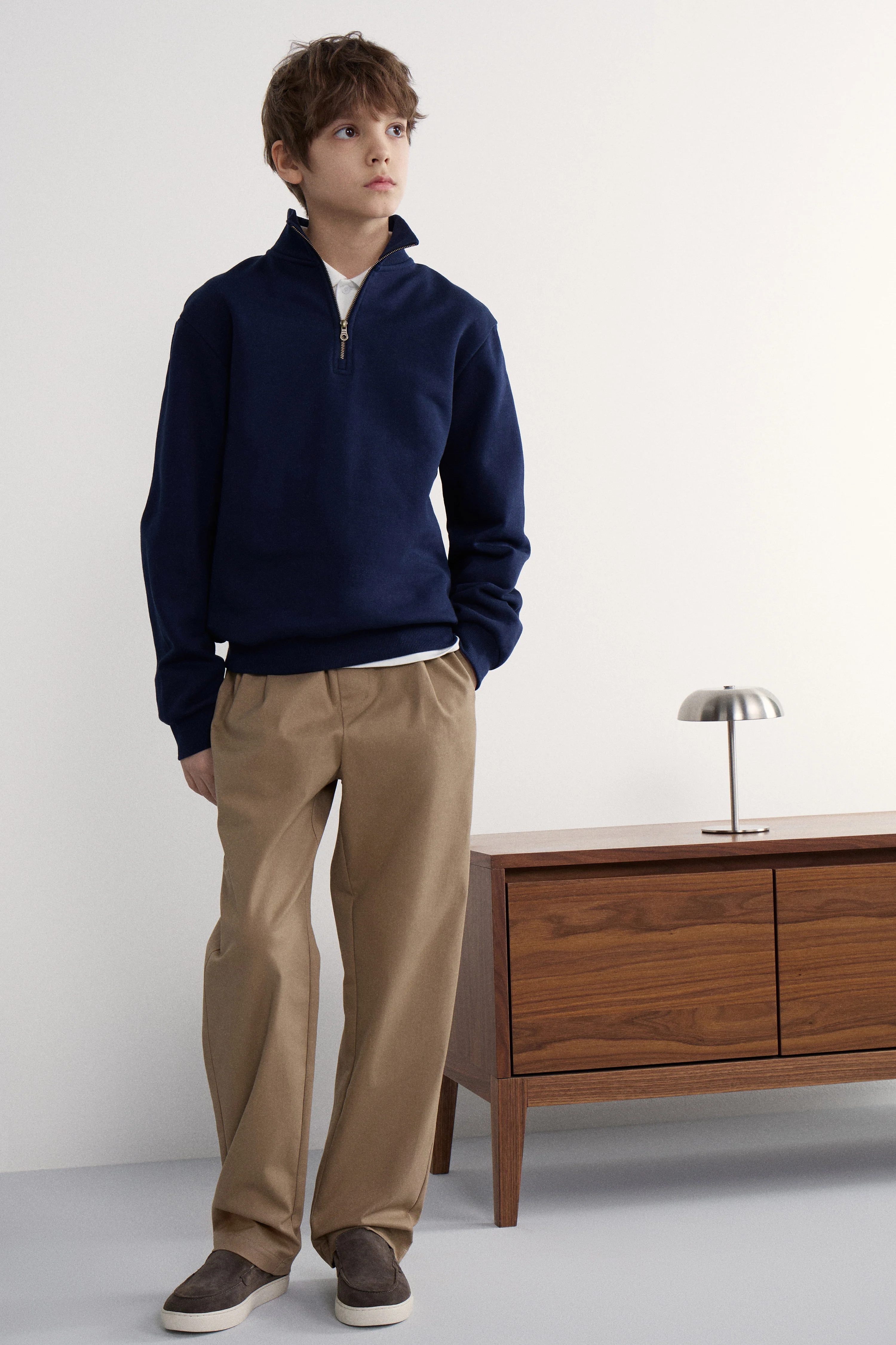 ZIP-TOP SWEATSHIRT - Image 3