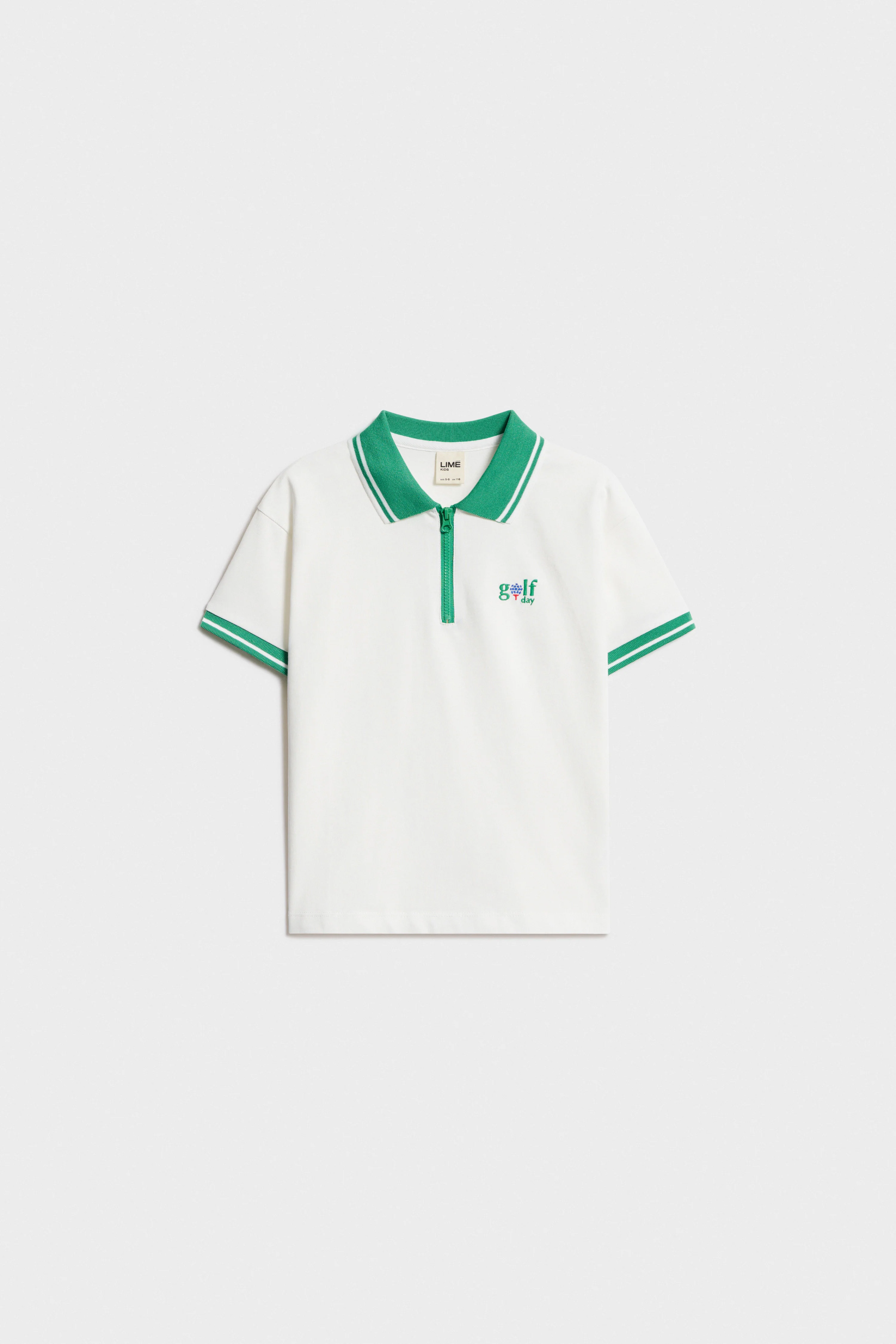ZIP-UP COTTON POLO - Image 4