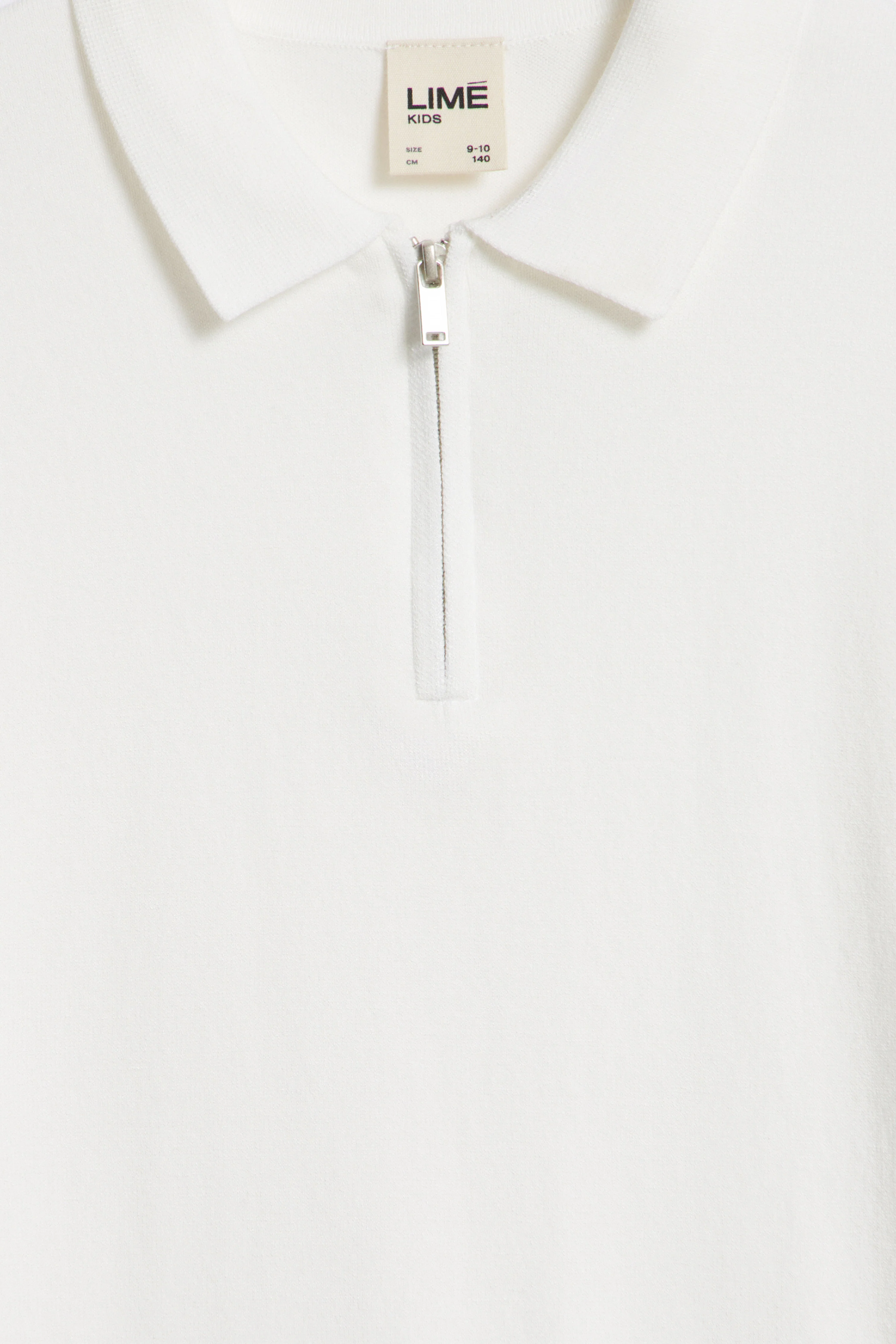ZIPPED FINE-KNIT POLO - Image 3