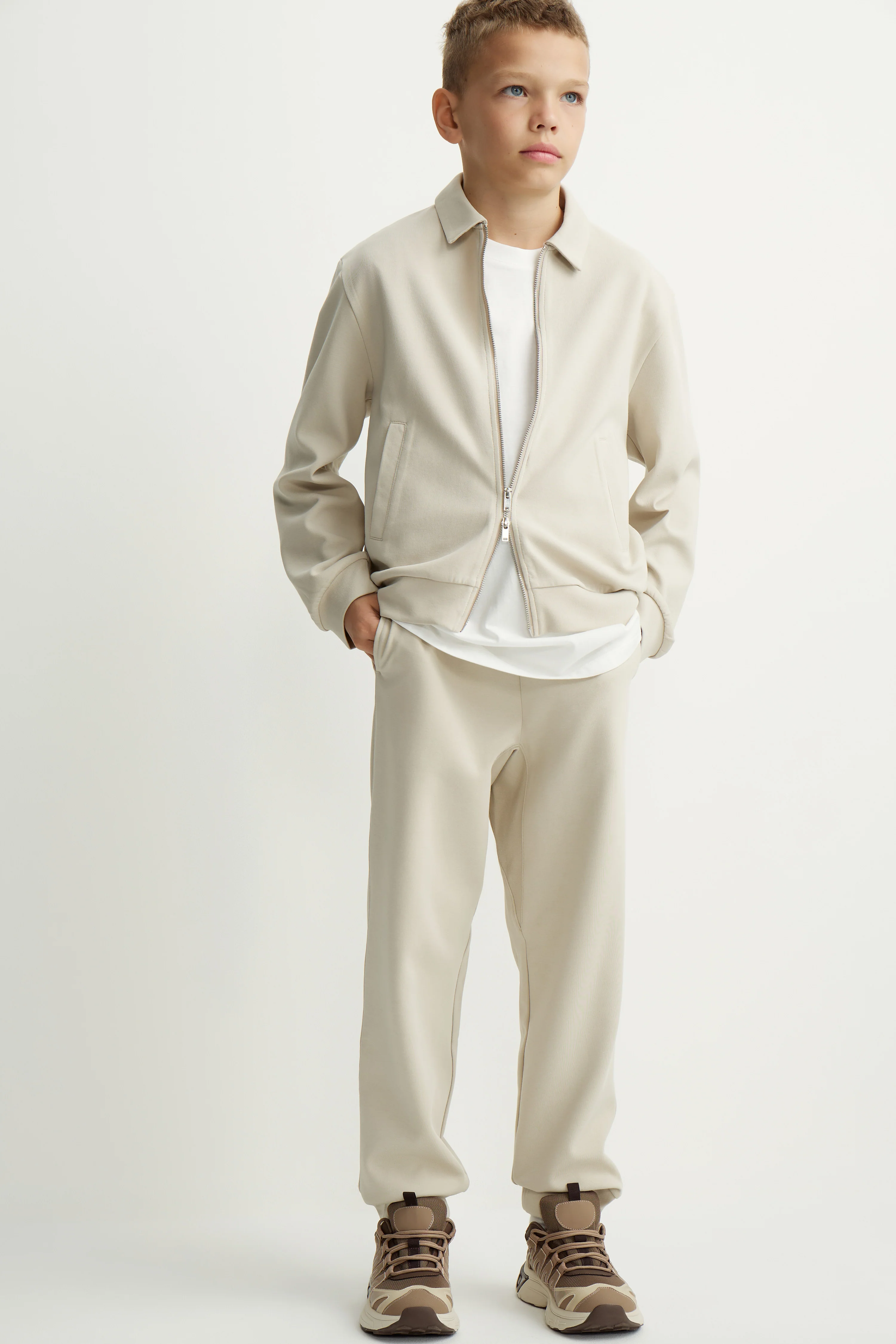 ZIPPED INTERLOCK SWEATSHIRT - Image 3