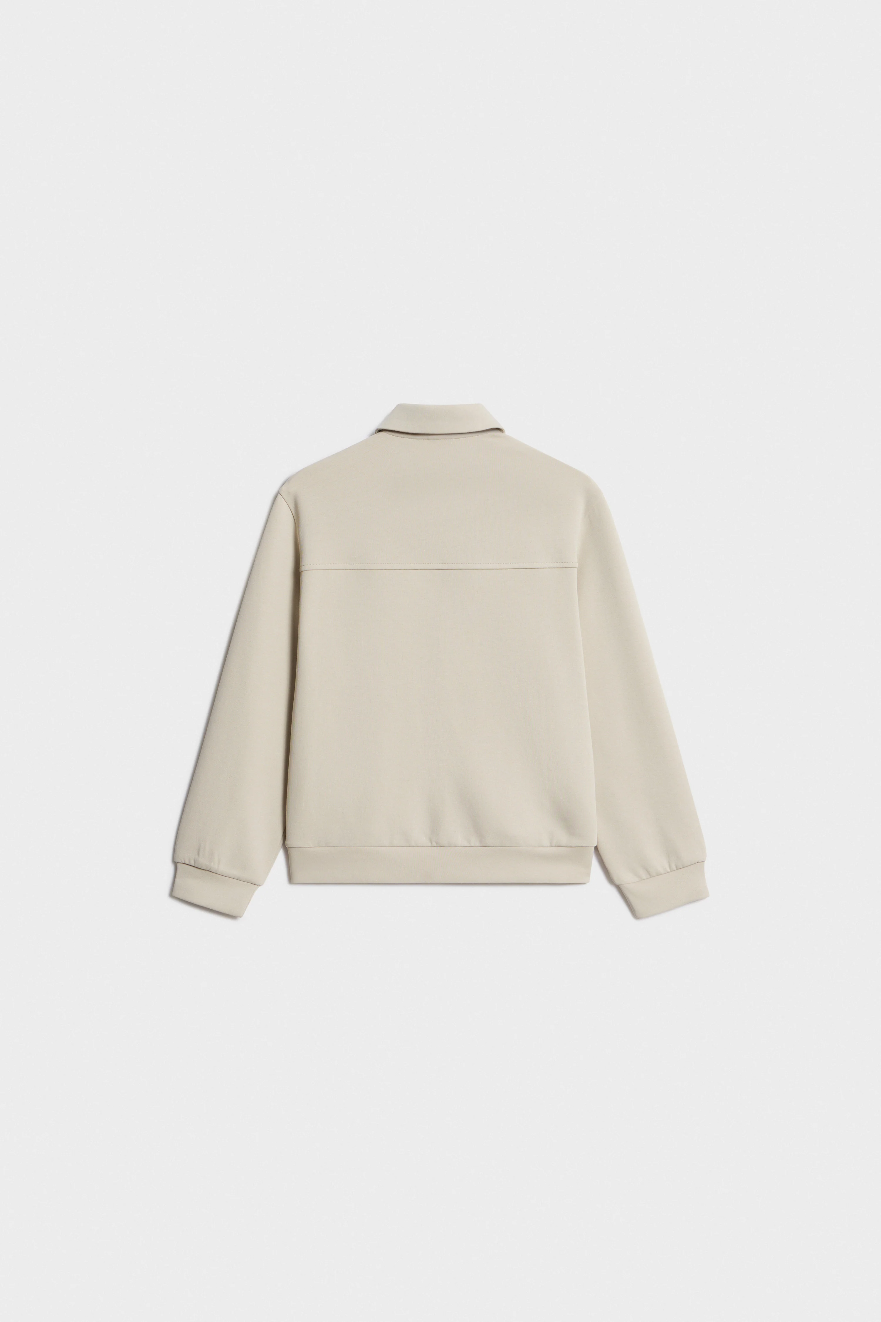 ZIPPED INTERLOCK SWEATSHIRT - Image 5